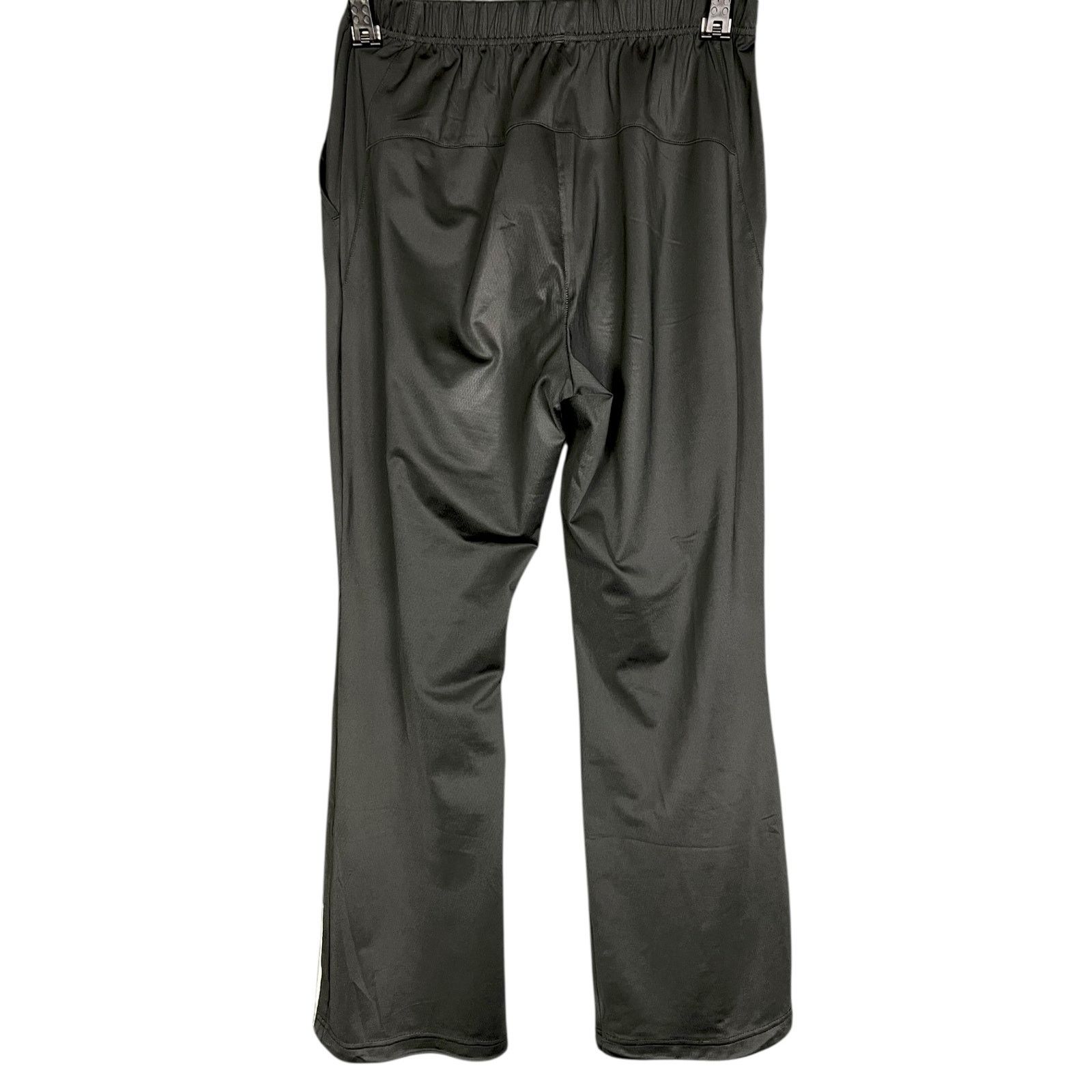Sergio Tacchini Sergio Tacchini Women's L Black Flared Track Pants Workout Size 30" / US 8 / IT 44 - 2 Thumbnail