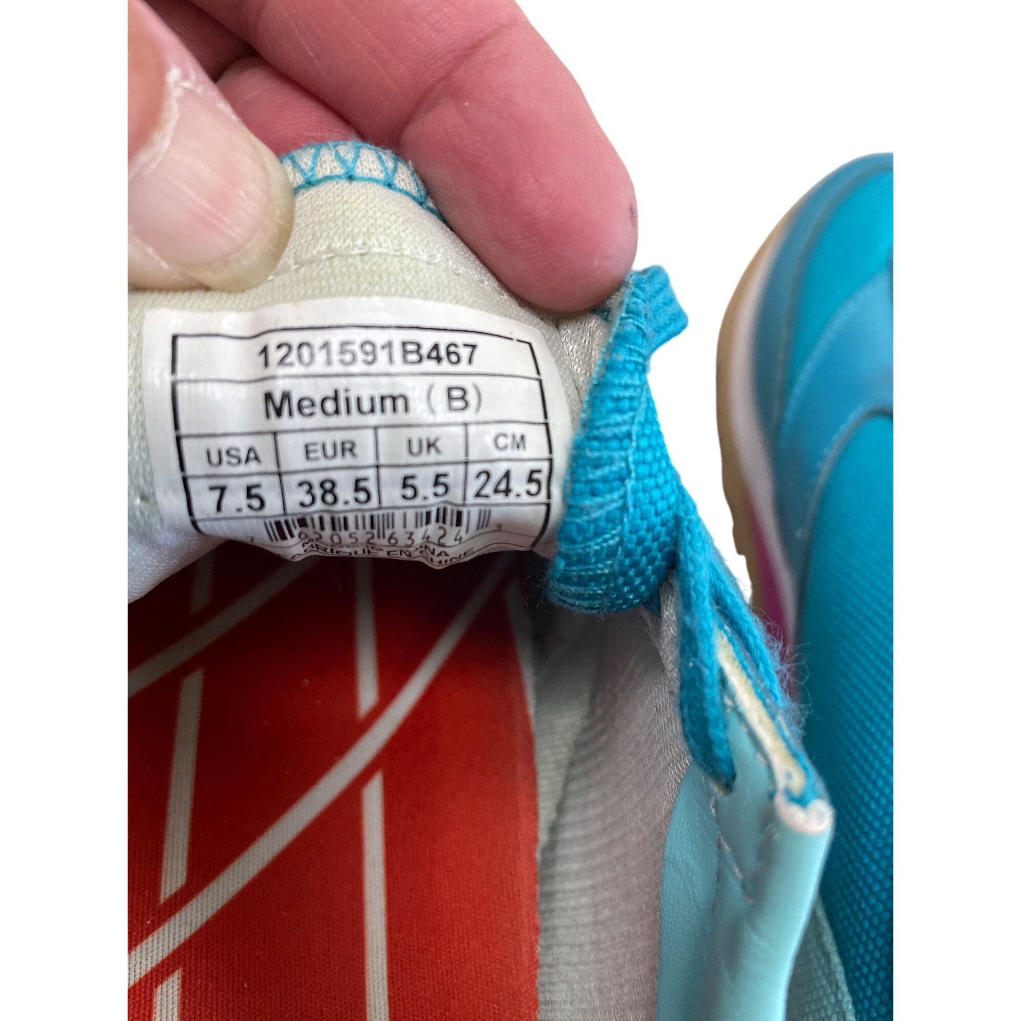 Brooks Brooks Vanguard Womens Blue Running Shoes Sneakers Size 7.5M Size US 7.5 / IT 37.5 - 10 Thumbnail