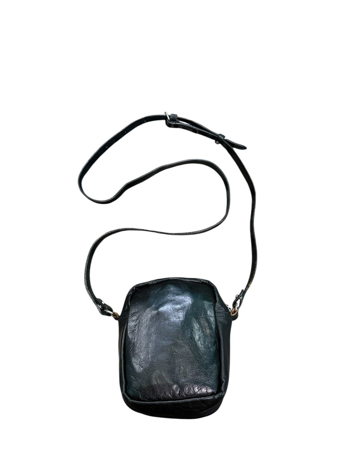 Yohji Yamamoto YSACCS YOHJI YAMAMOTO LEATHER MINI CROSSBODY BAG Size ONE SIZE - 10 Thumbnail