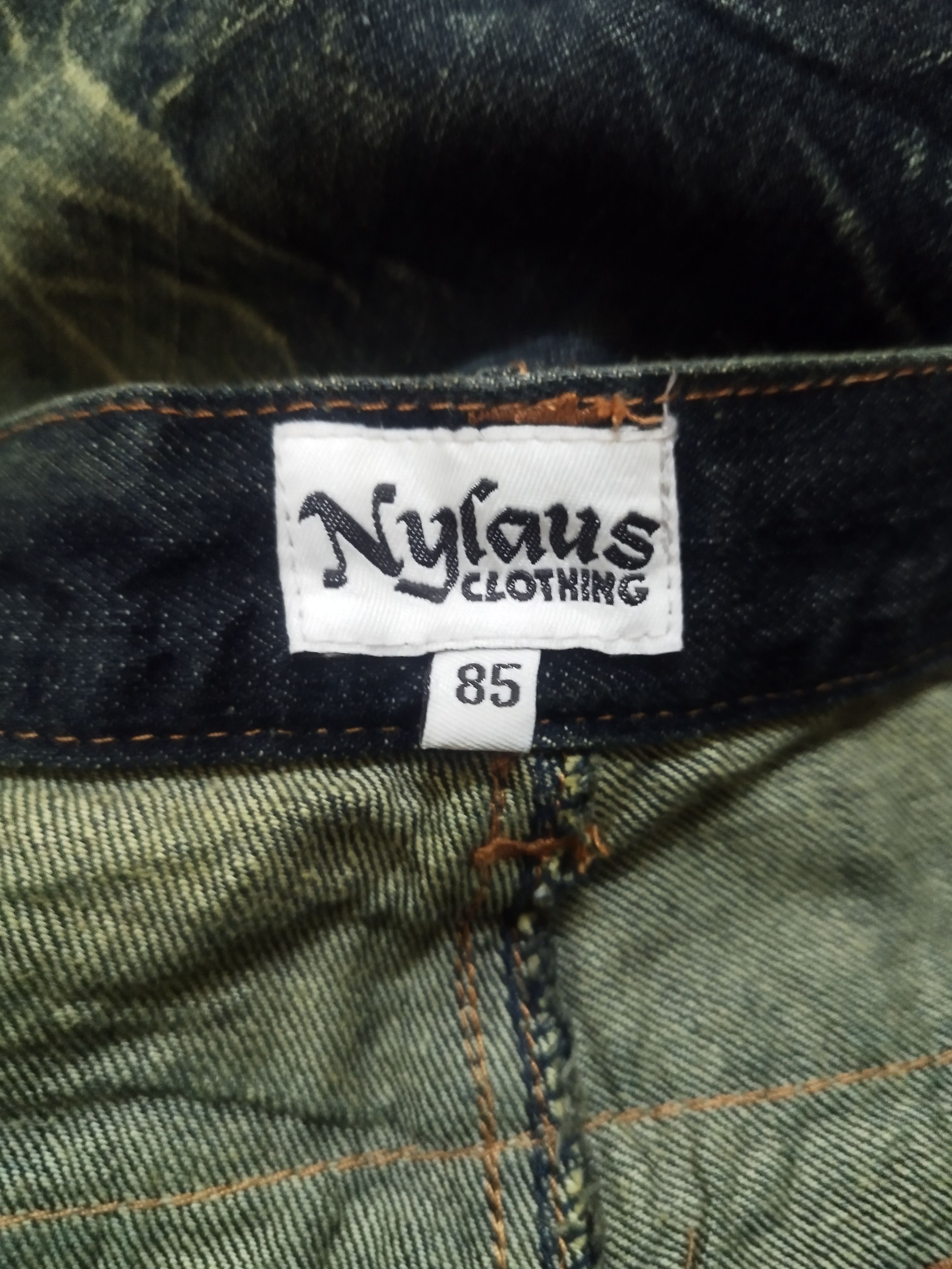 GOSTAR DE FUGA × Hysteric Glamour Nylaus Japan Double Waist Jeans Size US 32 / EU 48 - 11 Thumbnail