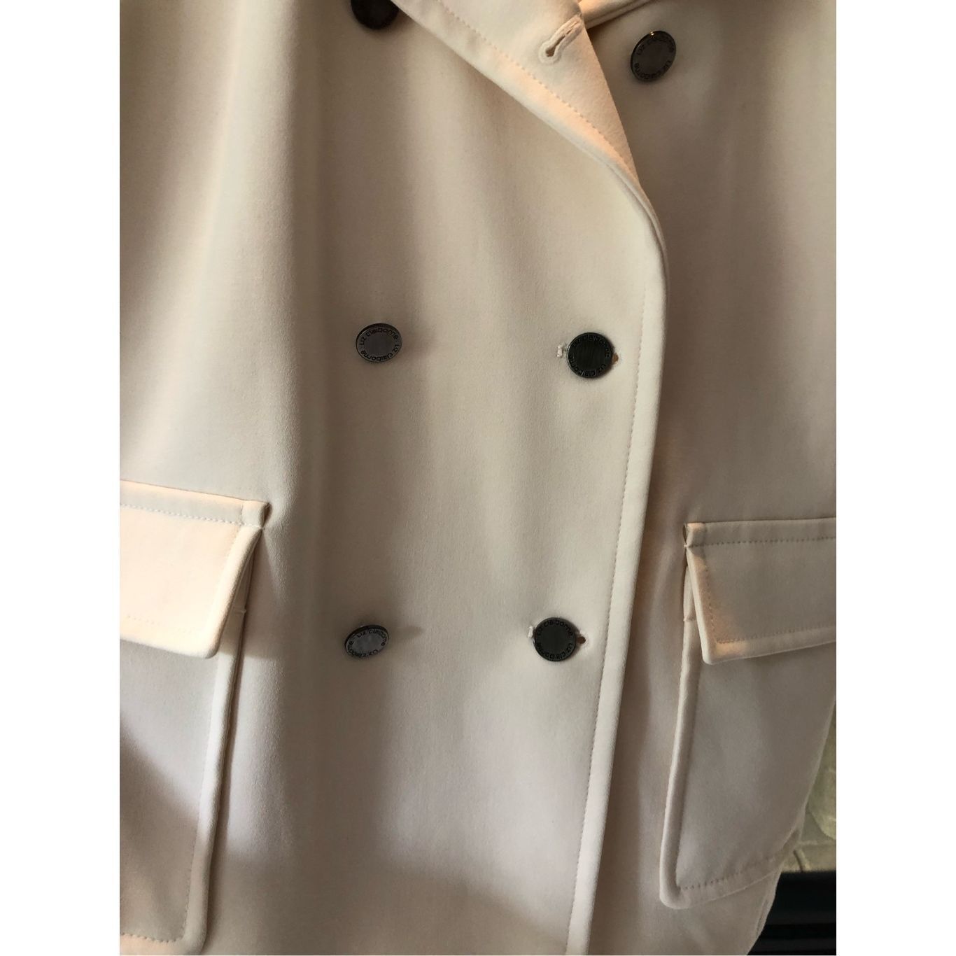 Liz Claiborne Liz Claiborne Women’s White Elegant Button Up Blazer Style C Size XL / US 12-14 / IT 48-50 - 4 Thumbnail