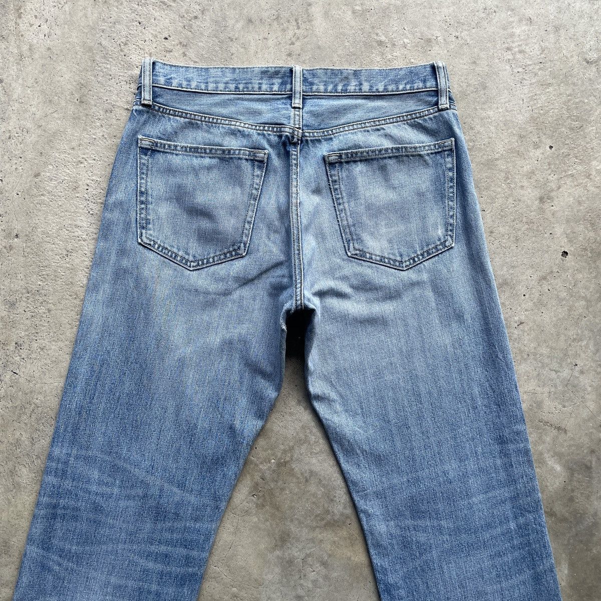 Japanese Brand Vintage Japanese Faded Wash Jeans Denim Pants W32x31 Size US 32 / EU 48 - 10 Thumbnail