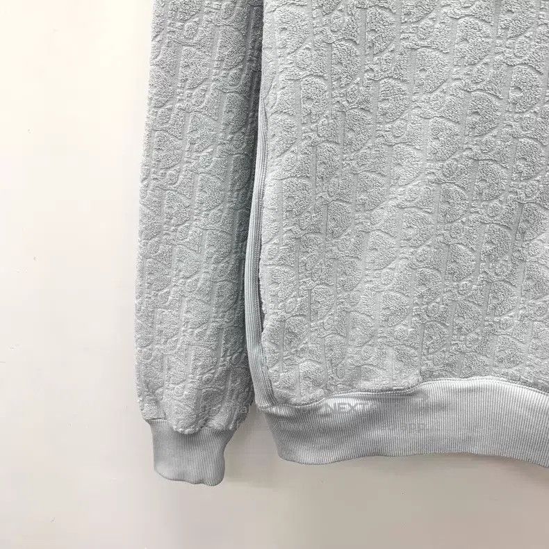 Dior Dior Light blue logo jacquard full-print cotton hooded dra Size US M / EU 48-50 / 2 - 4 Thumbnail