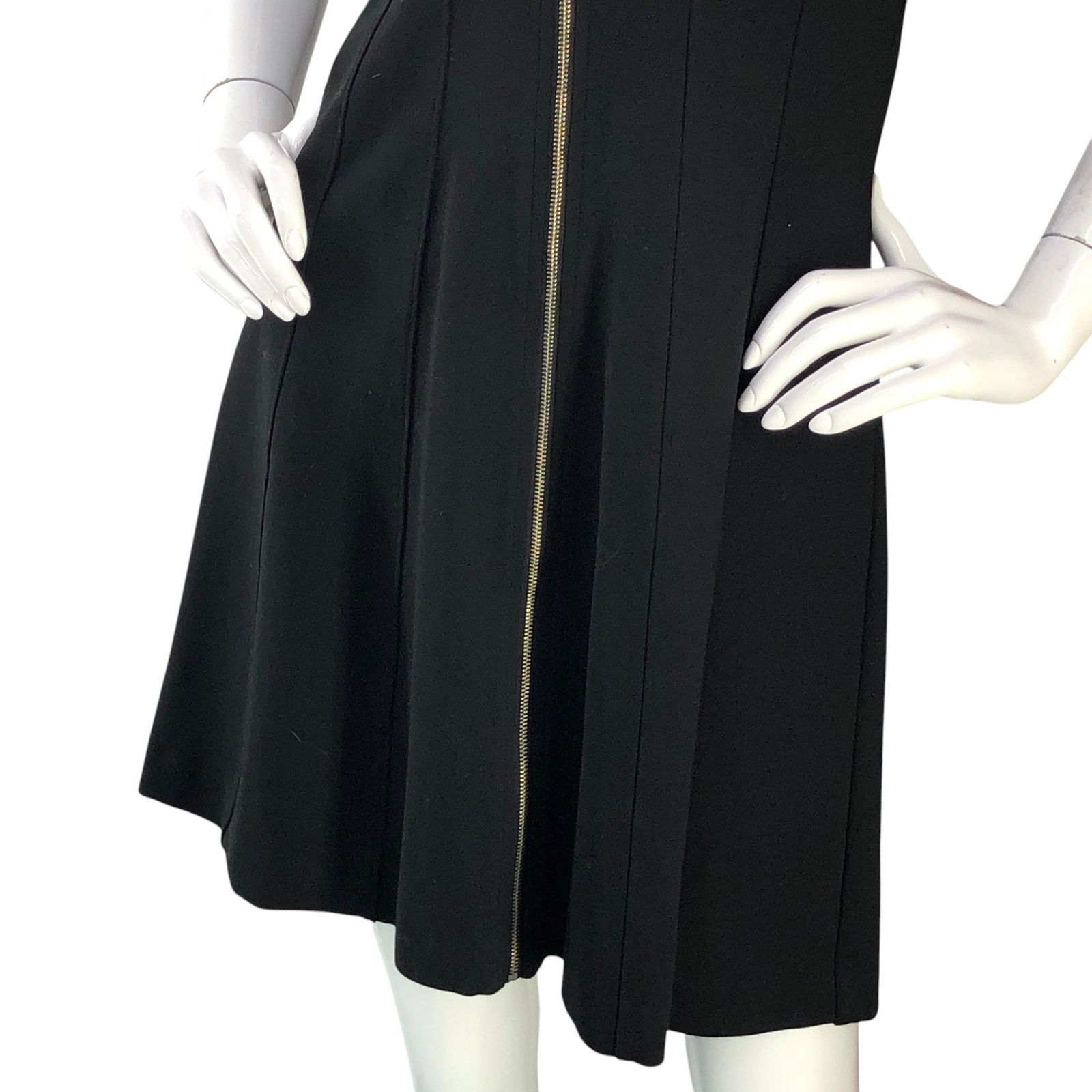 Ann Taylor Ann Taylor Size 00P Dress Zip Front Ponte Sleeveless NEW Size XXS / US 00 / IT 34 - 3 Thumbnail