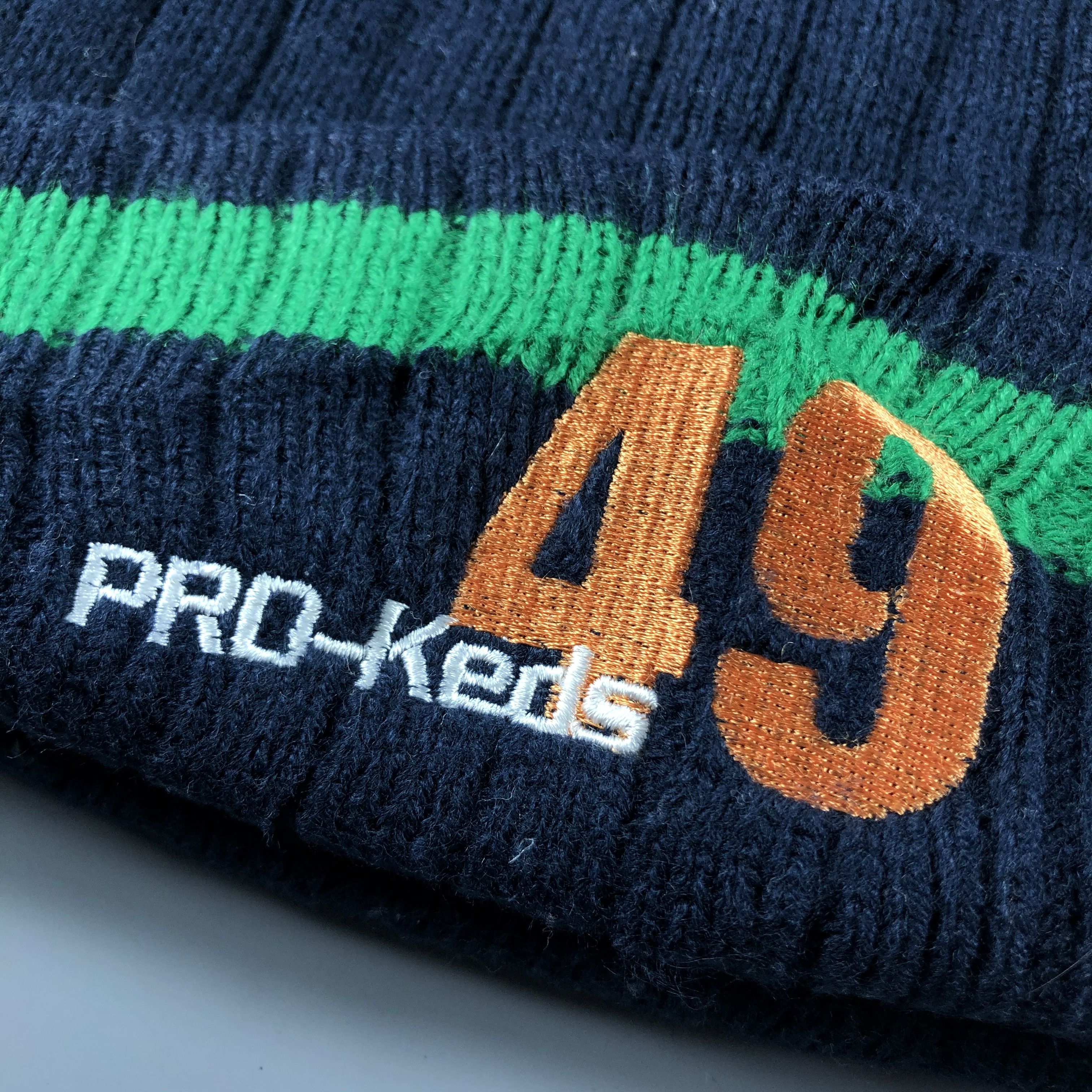 Japanese Brand × Pro-Keds × Vintage Pro-Keds 49 Beanie Snow Hat Snow Cap -D278 Size ONE SIZE - 5 Thumbnail
