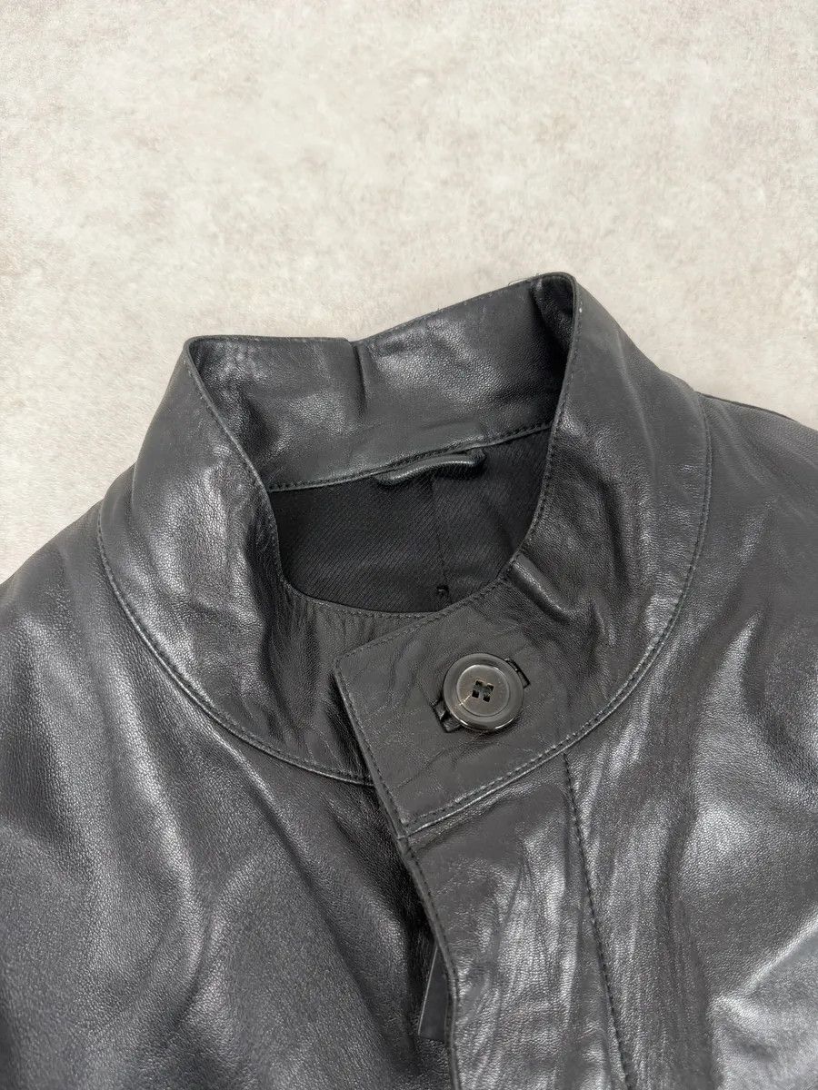 Louis Vuitton 2000s Louis Vuitton Black French Classy Leather Jacket Size US M / EU 48-50 / 2 - 8 Thumbnail