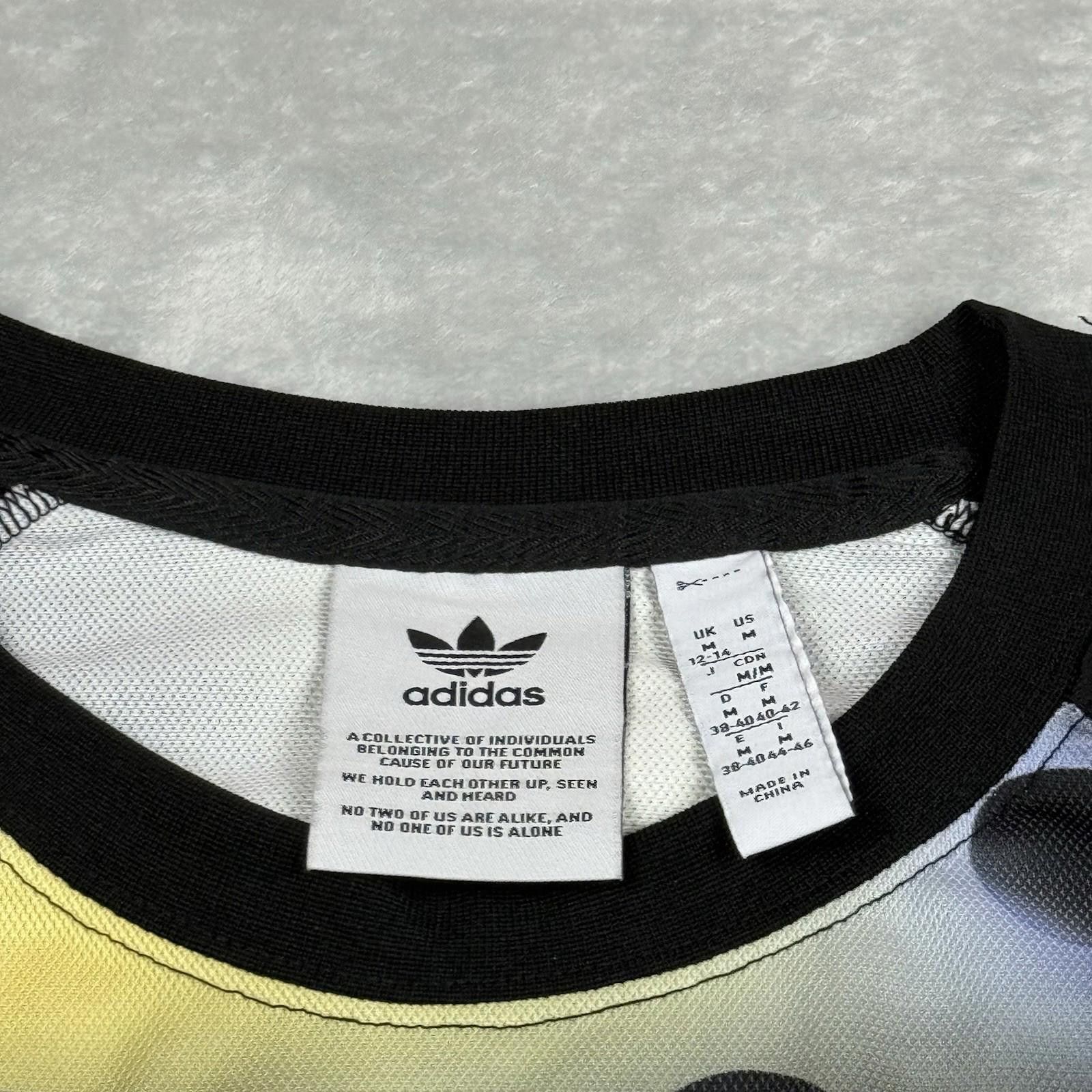Adidas Adidas Always Original Long Sleeve Polka Dot Graphic Sz M Size M / US 6-8 / IT 42-44 - 4 Thumbnail