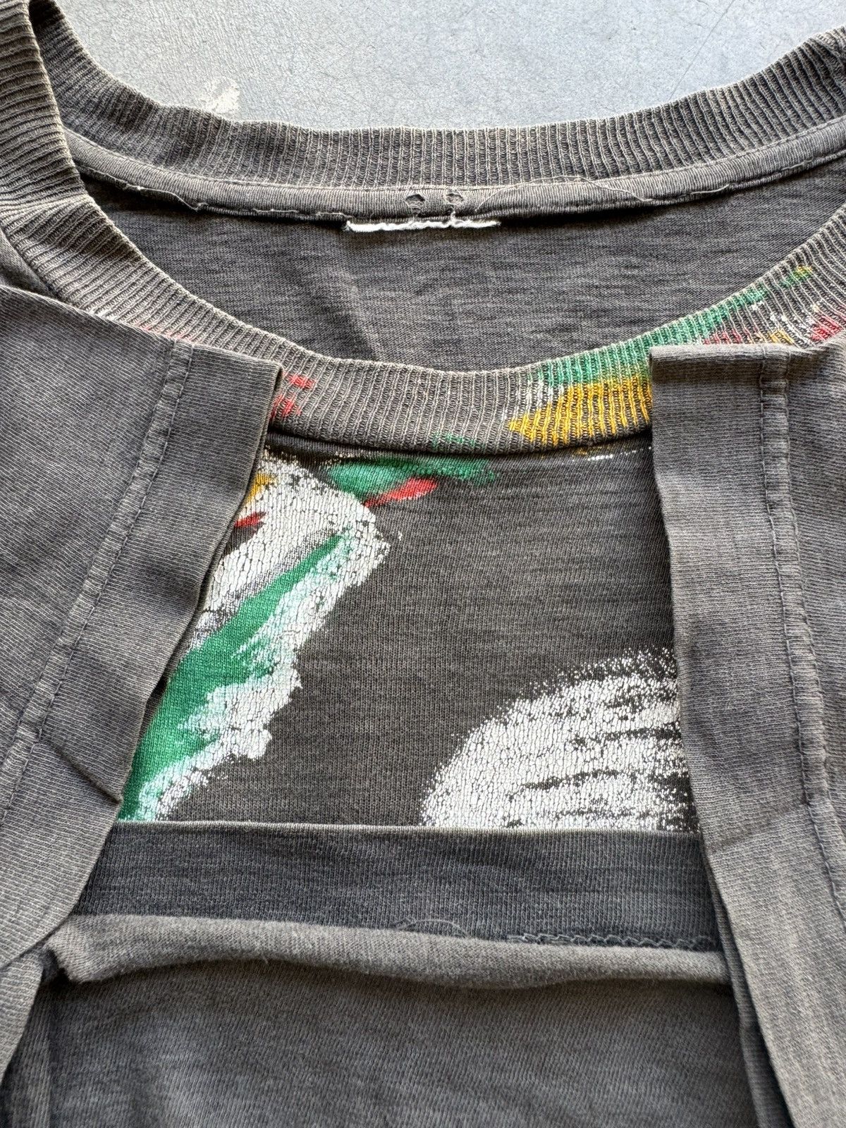 Bob Marley RARE 🔥 Vintage 90’s Distressed Bob Marley Tuff Gong Rap tees Size US XL / EU 56 / 4 - 22 Thumbnail