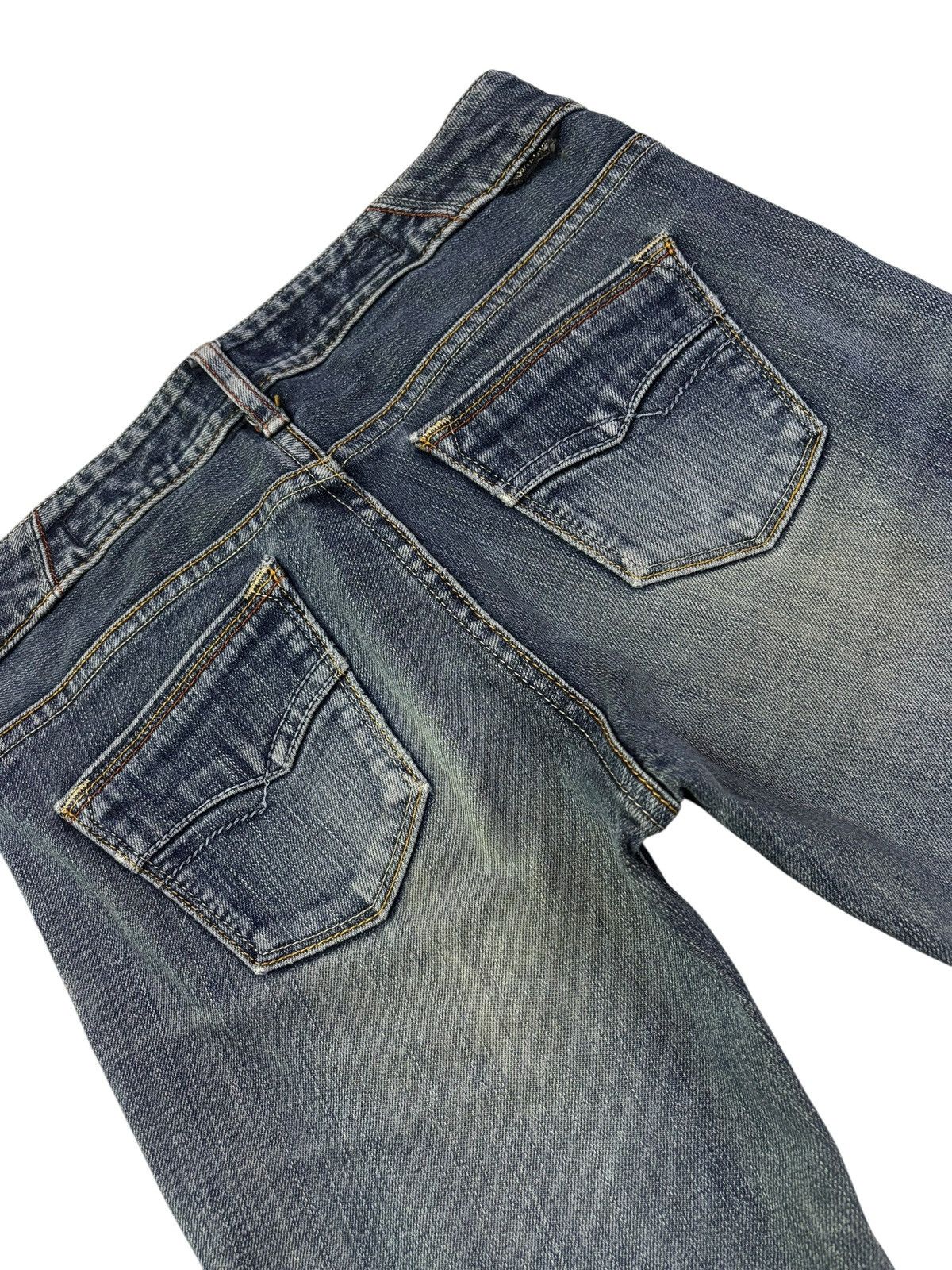 Japanese Brand Vtg Georgia Love Japan Distressed Jeans Size US 28 / EU 44 - 4 Thumbnail
