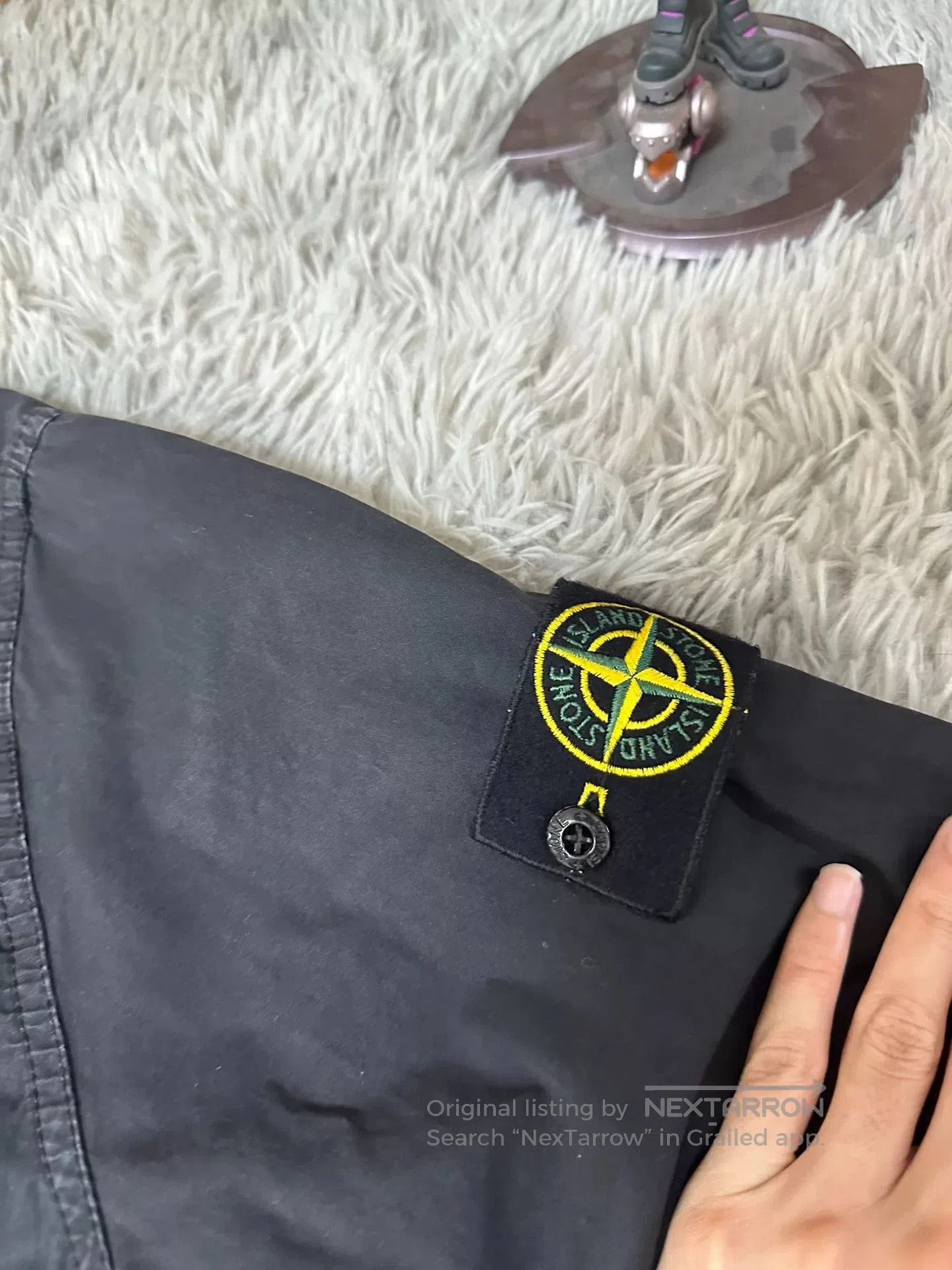 Stone Island Stone Island Washed Button Jacket. Size US XL / EU 56 / 4 - 3 Thumbnail