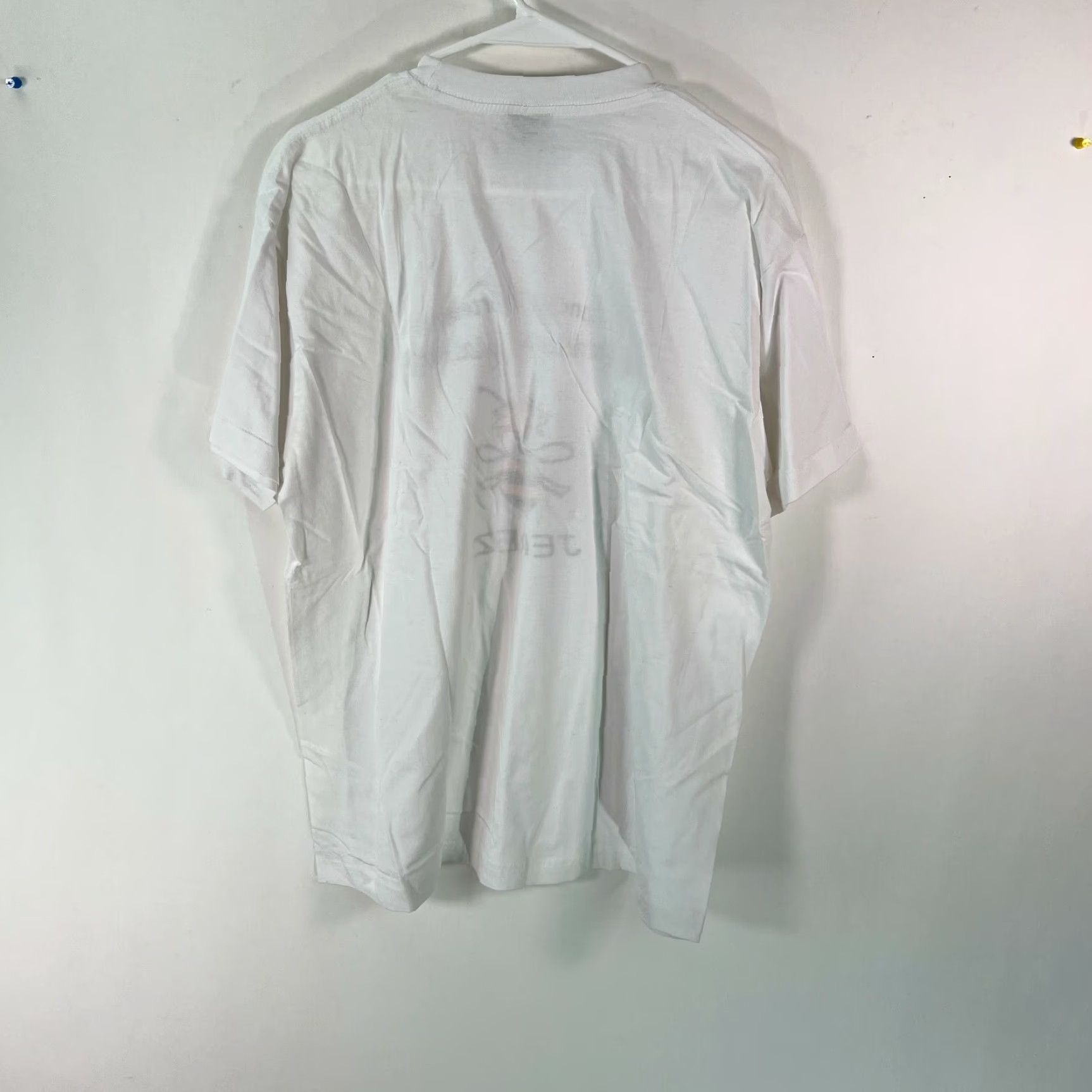 Vintage Valento Mens T-Shirt White Graphic Short Sleeve Size L Size US L / EU 52-54 / 3 - 2 Thumbnail
