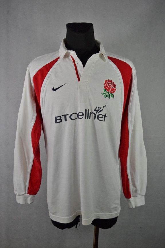 Nike × Vintage Vintage 1999 Nike England Rugby Jersey Shirt M Size US M / EU 48-50 / 2 - 1 Thumbnail
