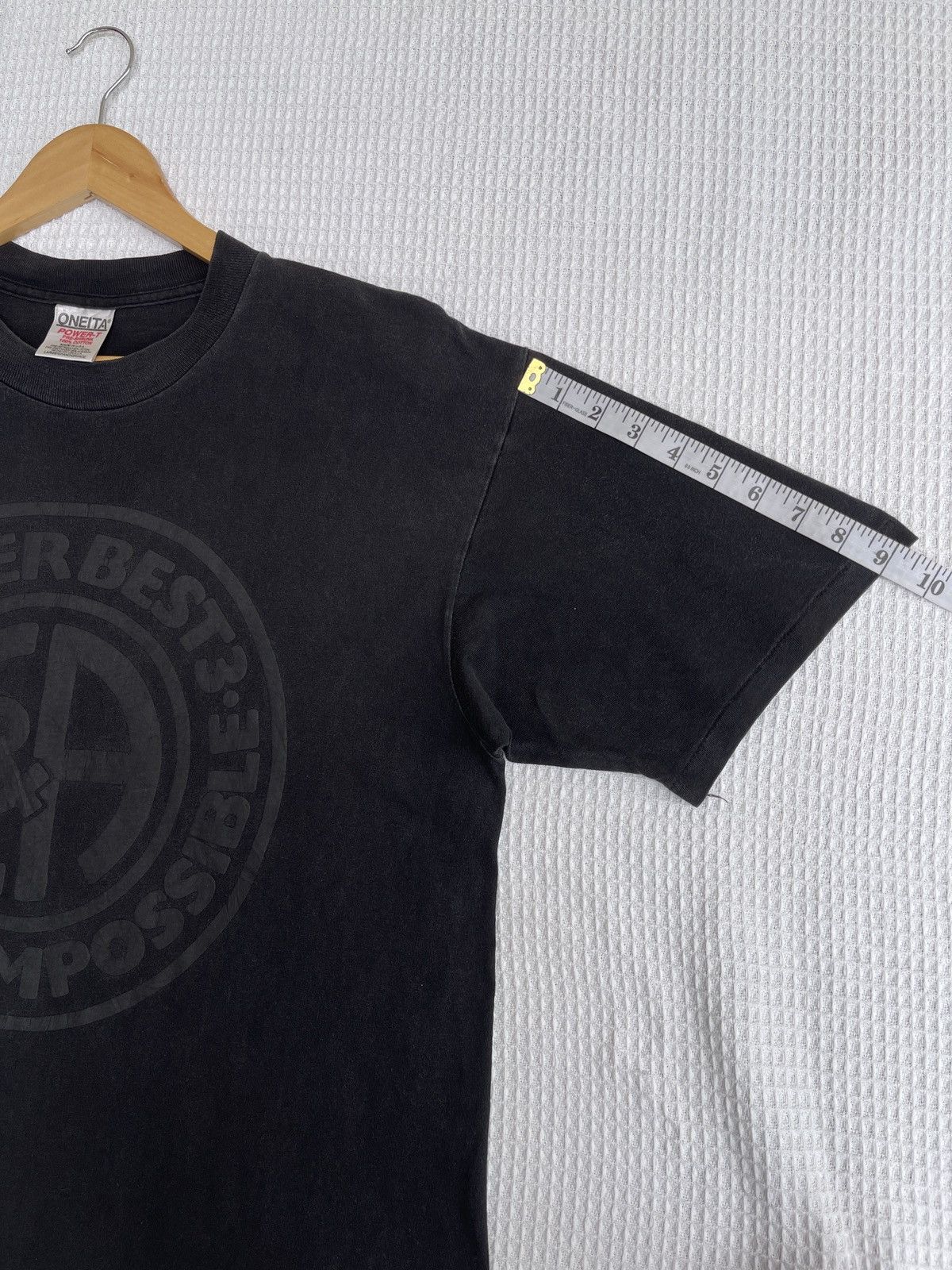 Band Tees 🔥Rare🔥Vtg90s Super Best 3 MISSION IMPOSIBLE Sun Faded Tee Size US L / EU 52-54 / 3 - 11 Thumbnail