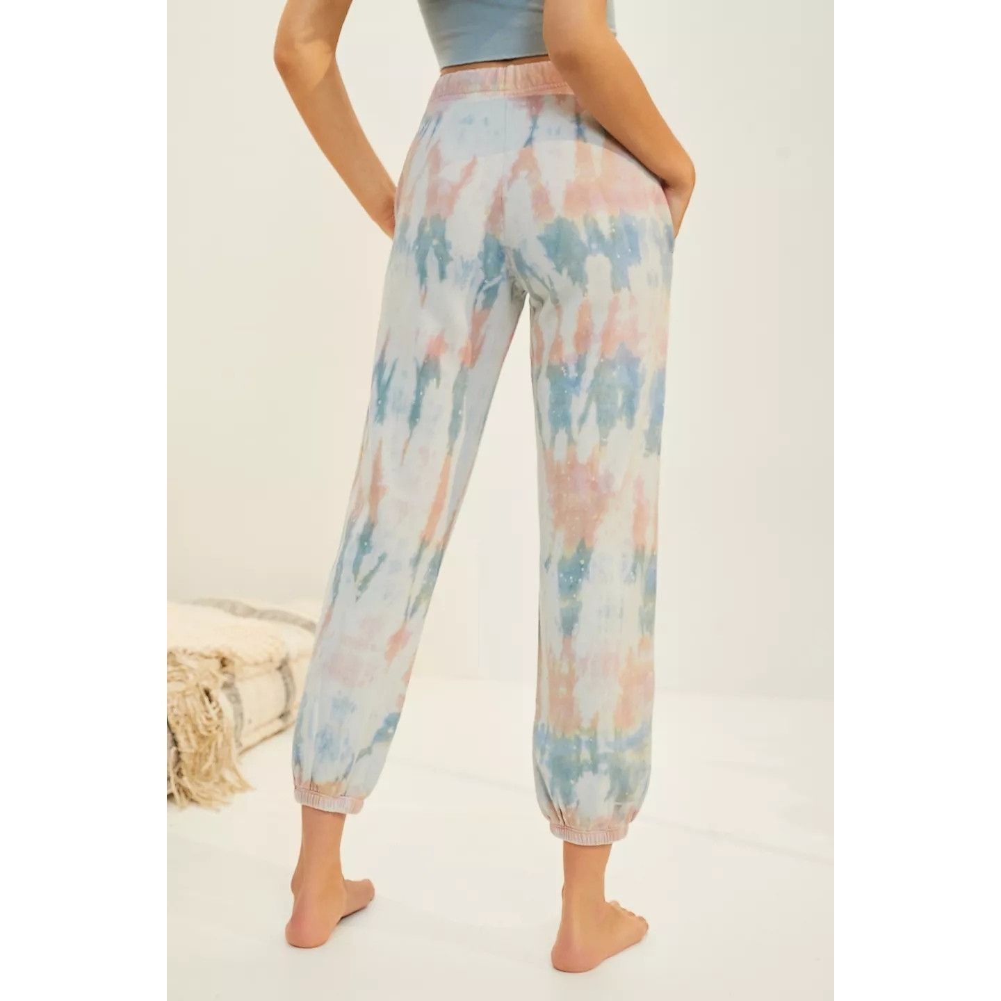 Velvet Velvet By Graham & Spencer Hallie Tie-Dye Joggers Size 27" / US 4 / IT 40 - 4 Thumbnail