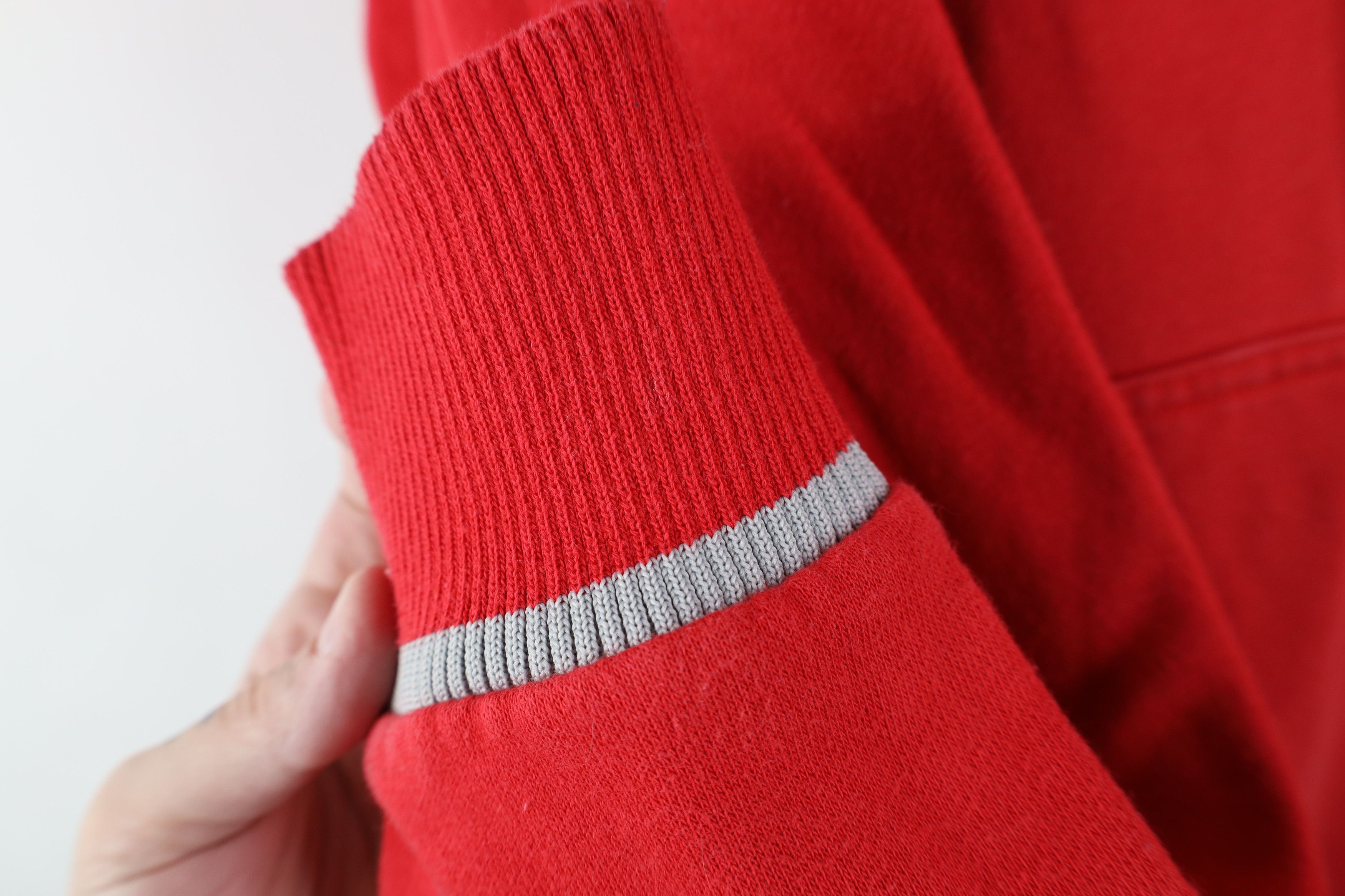 Nike Vintage Nike Center Swoosh Ohio State University Hoodie Size L / US 10 / IT 46 - 8 Thumbnail