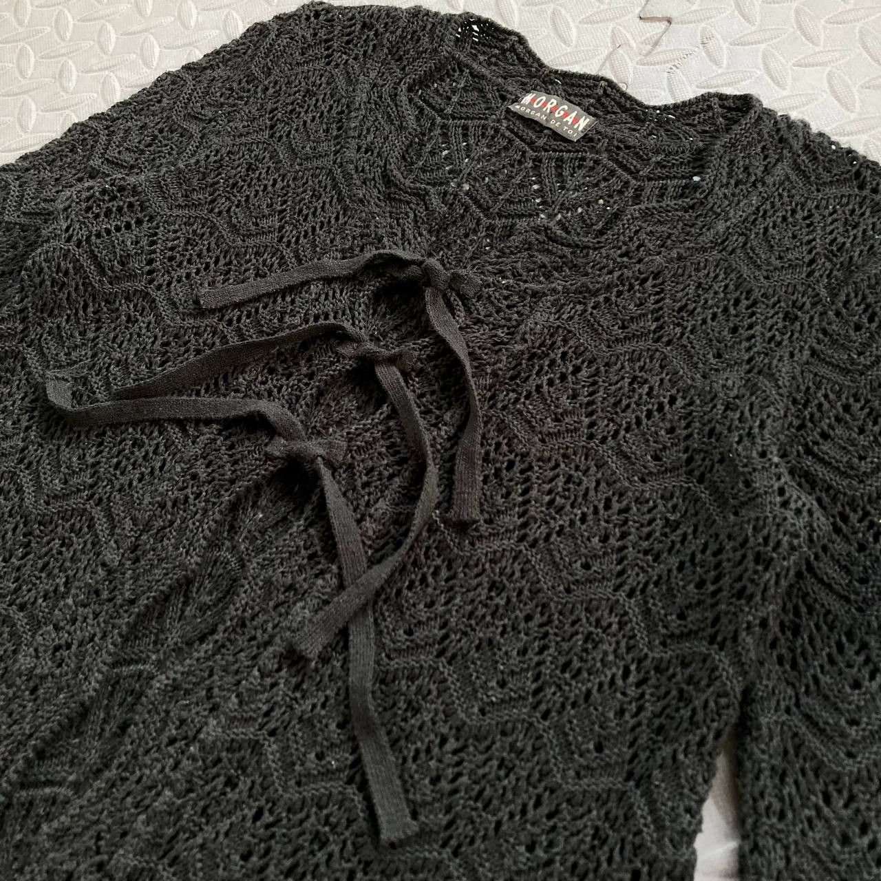 Morgan De Toi Y2k Lacey Knit Cover-Up Size M / US 6-8 / IT 42-44 - 7 Thumbnail