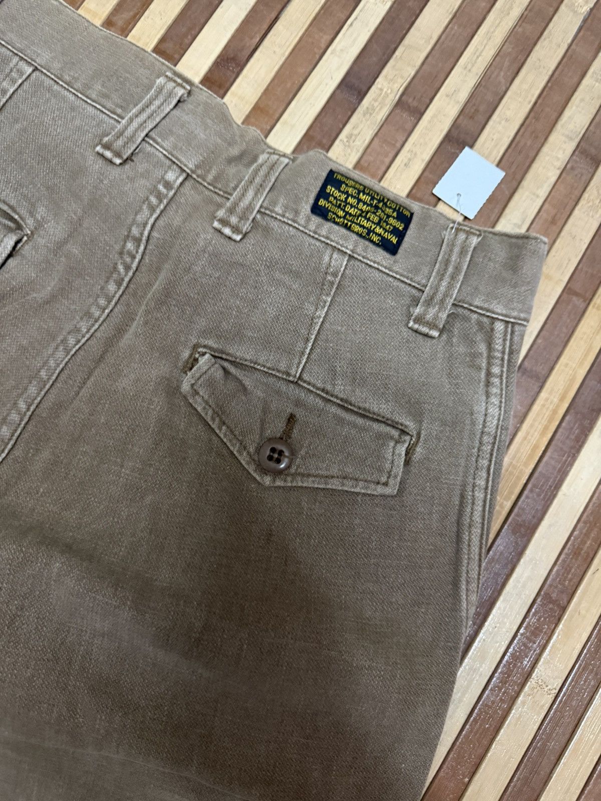 Schott SCHOTT Cargo pants Baggy Style Streetwear Multipocket W27X32 Size US 27 - 8 Thumbnail