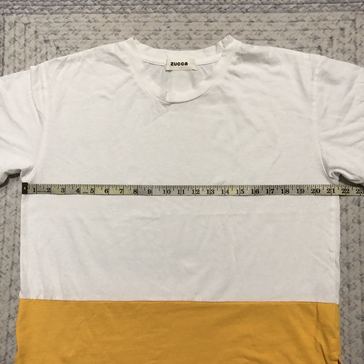 CABANE de ZUCCa Rare Vintage Zucca Colourblock Oversize Crop Tees Size US XS / EU 42 / 0 - 15 Thumbnail