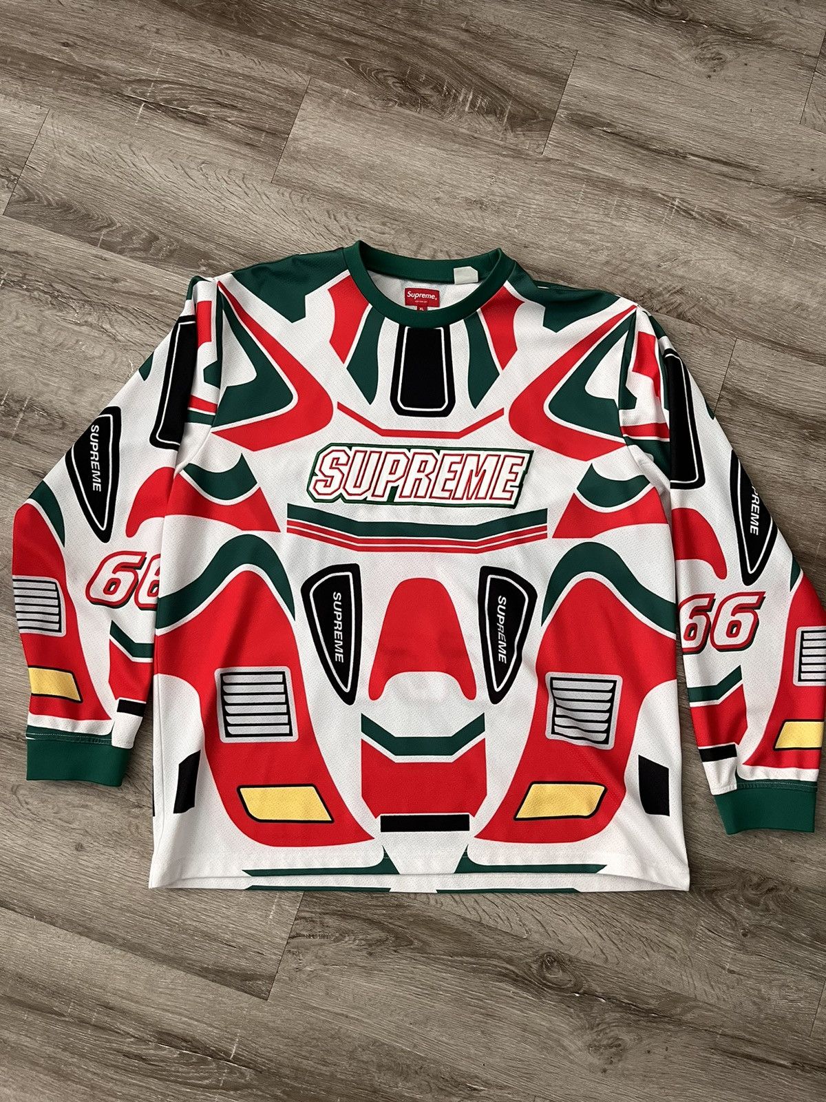 Supreme Supreme Decals Moto Jersey | Grailed