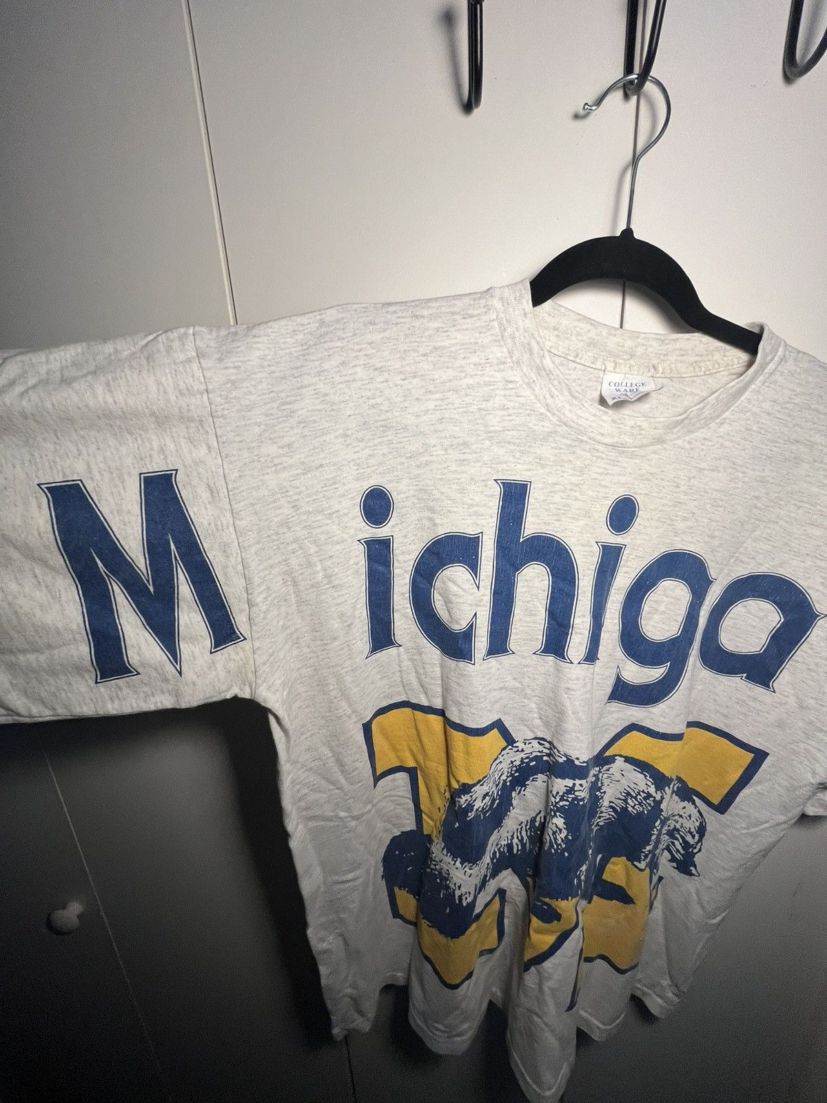 Vintage 1990 University of Michigan Tee Size US XL / EU 56 / 4 - 2 Thumbnail