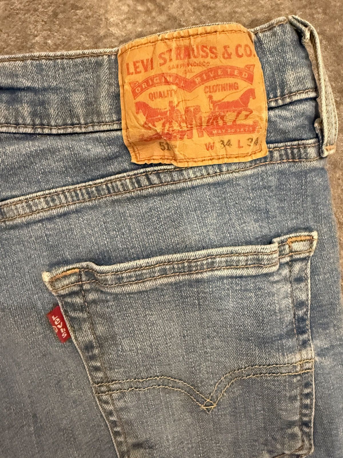 Levi's Grass stained levi pants Size US 34 / EU 50 - 3 Thumbnail