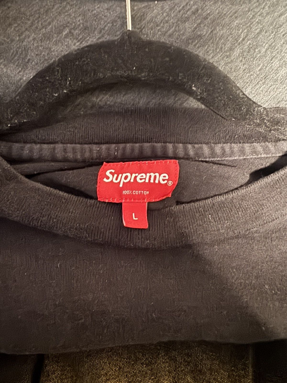 Supreme Supreme Black and yellow logo T-shirt Size US L / EU 52-54 / 3 - 4 Thumbnail