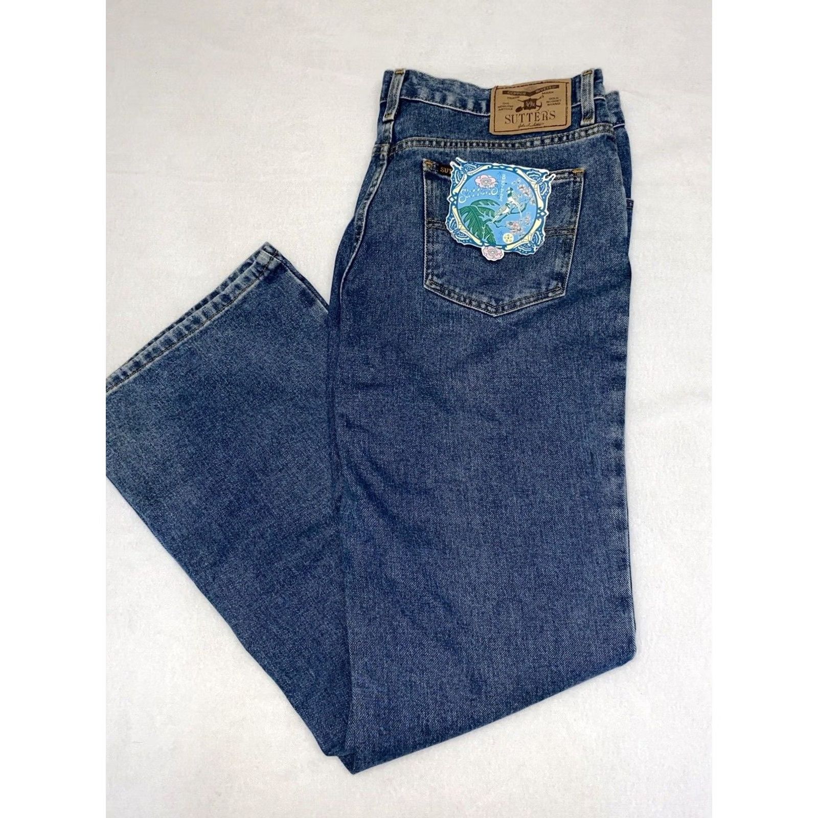 Denime VINTAGE not, actually Size 40" / US 18 - 2 Thumbnail