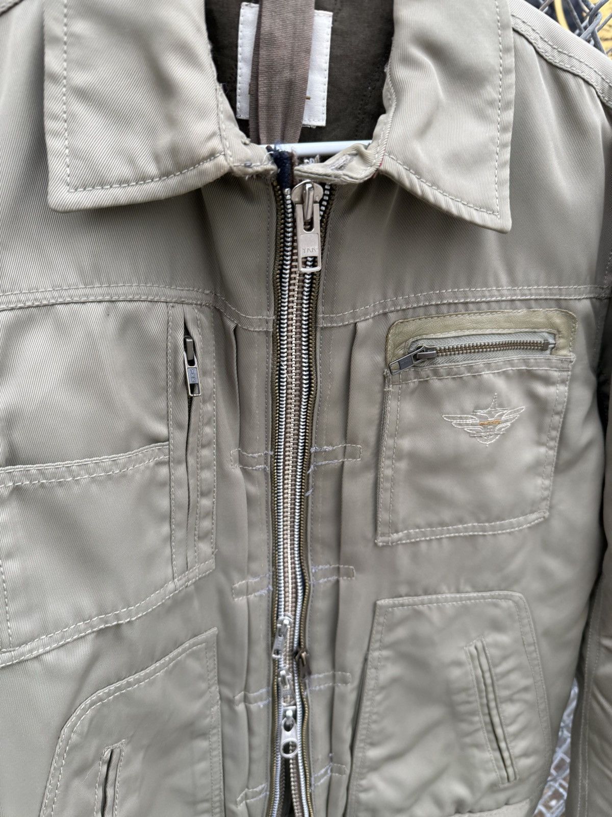 Diesel Diesel Vintage Military Nylon Utility Jacket Size US M / EU 48-50 / 2 - 4 Thumbnail