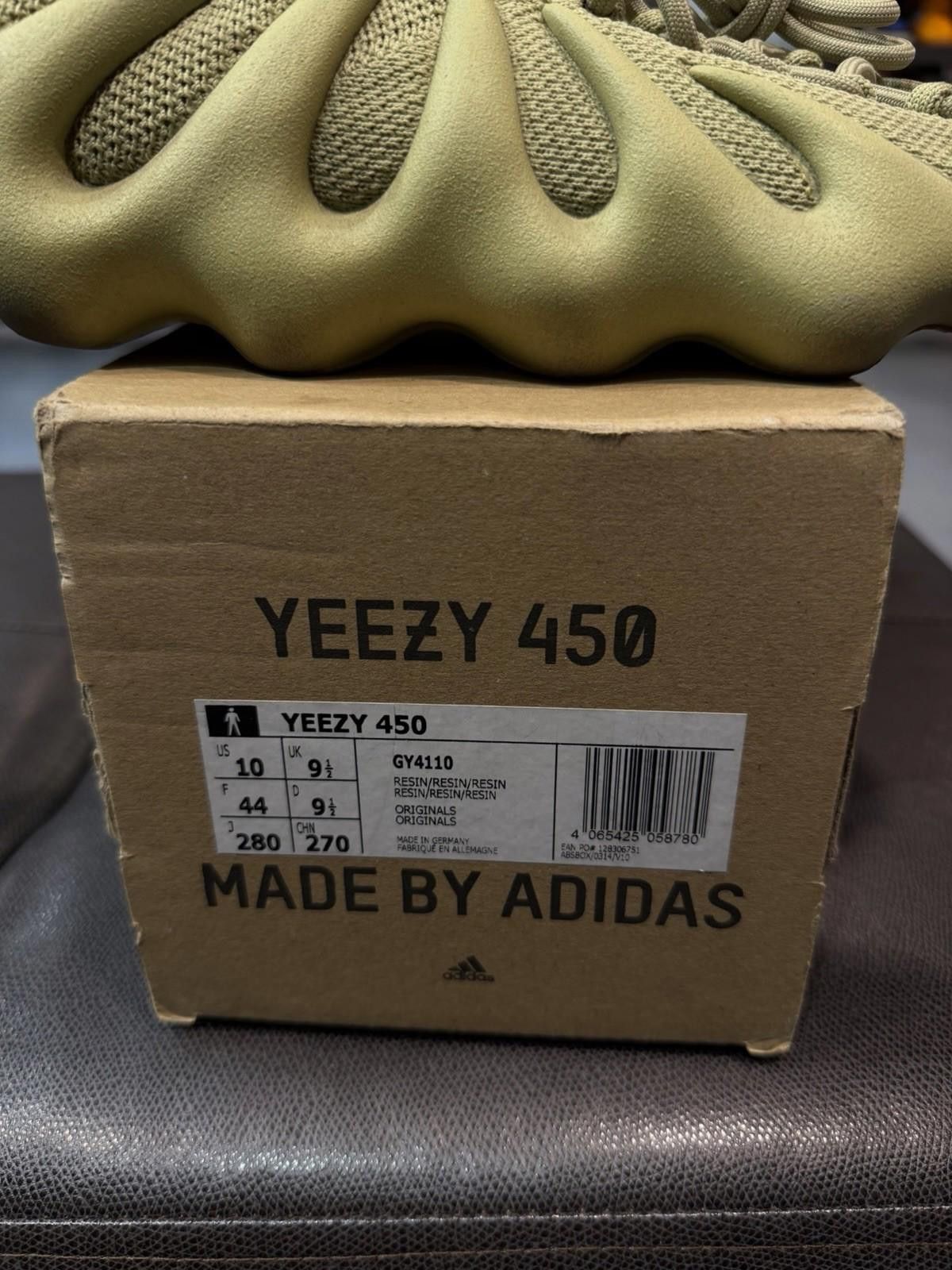 Adidas Adidas Yeezy 450 Resin GY4110 Men's Size 10 Authentic W Box Size US 10 / EU 43 - 9 Thumbnail