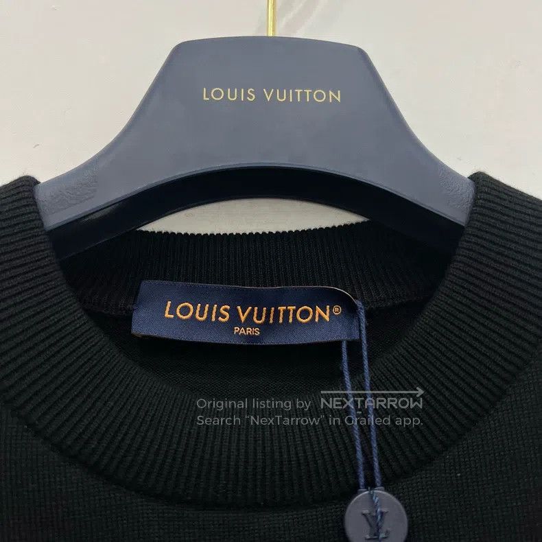 Louis Vuitton Louis Vuitton 25ss full print embroidered sweater Size US S / EU 44-46 / 1 - 4 Thumbnail