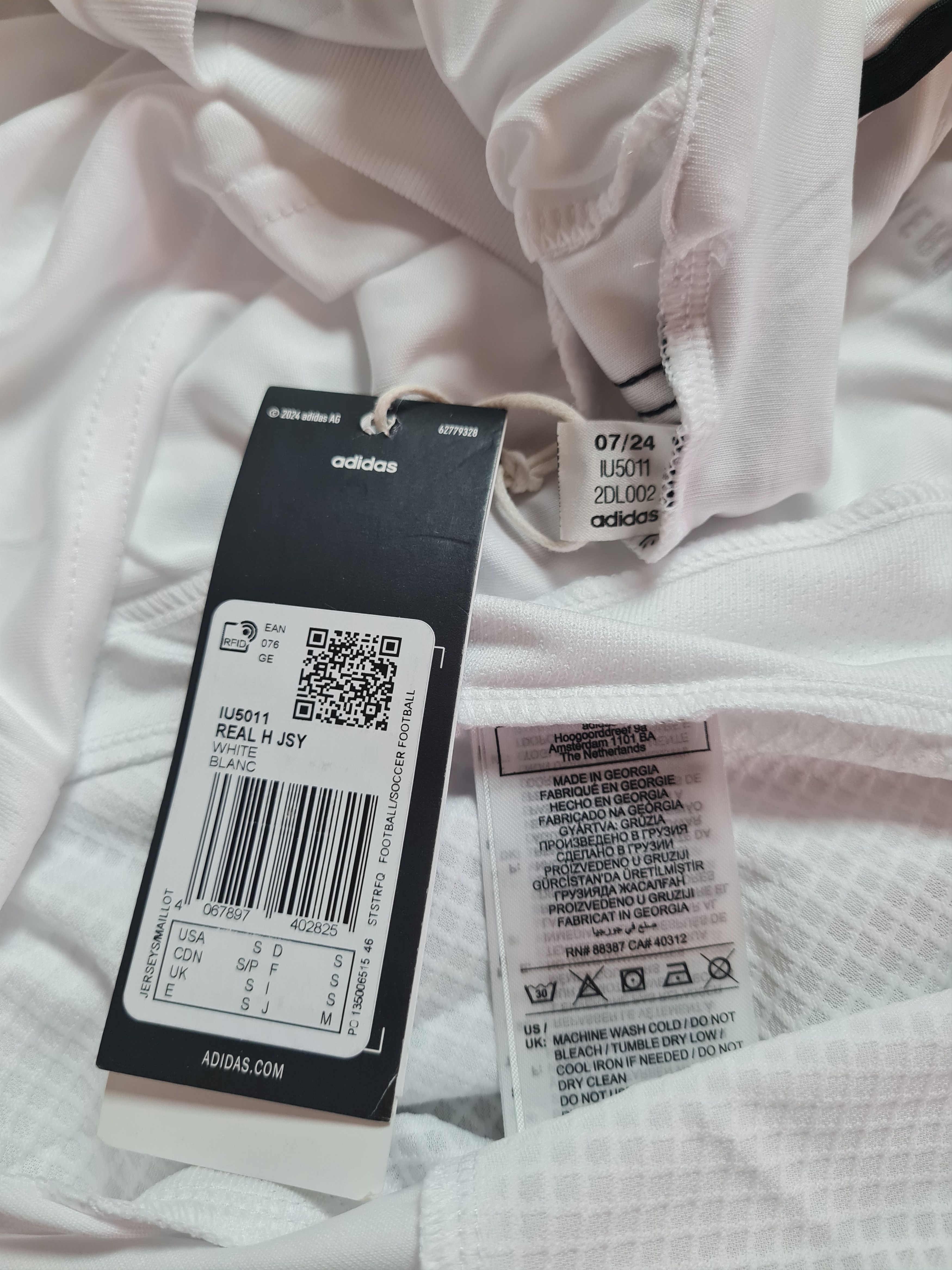 Adidas Adidas Real Madrid 2024-25 Home Shirt Rodrygo 11 IU5011 Size US S / EU 44-46 / 1 - 12 Thumbnail