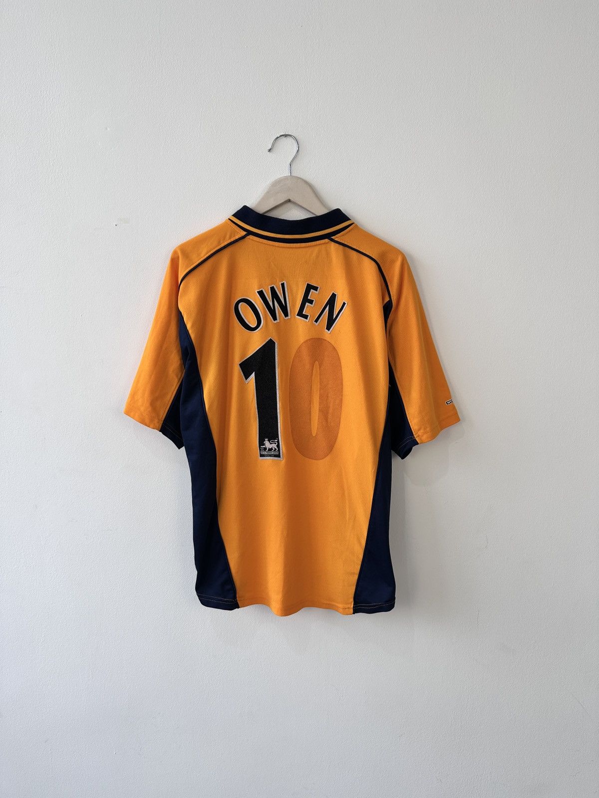Reebok Vtg 2001 LIVERPOOL FC Away Shirt OWEN #10 Jersey Reebok XL Size US XL / EU 56 / 4 - 2 Thumbnail