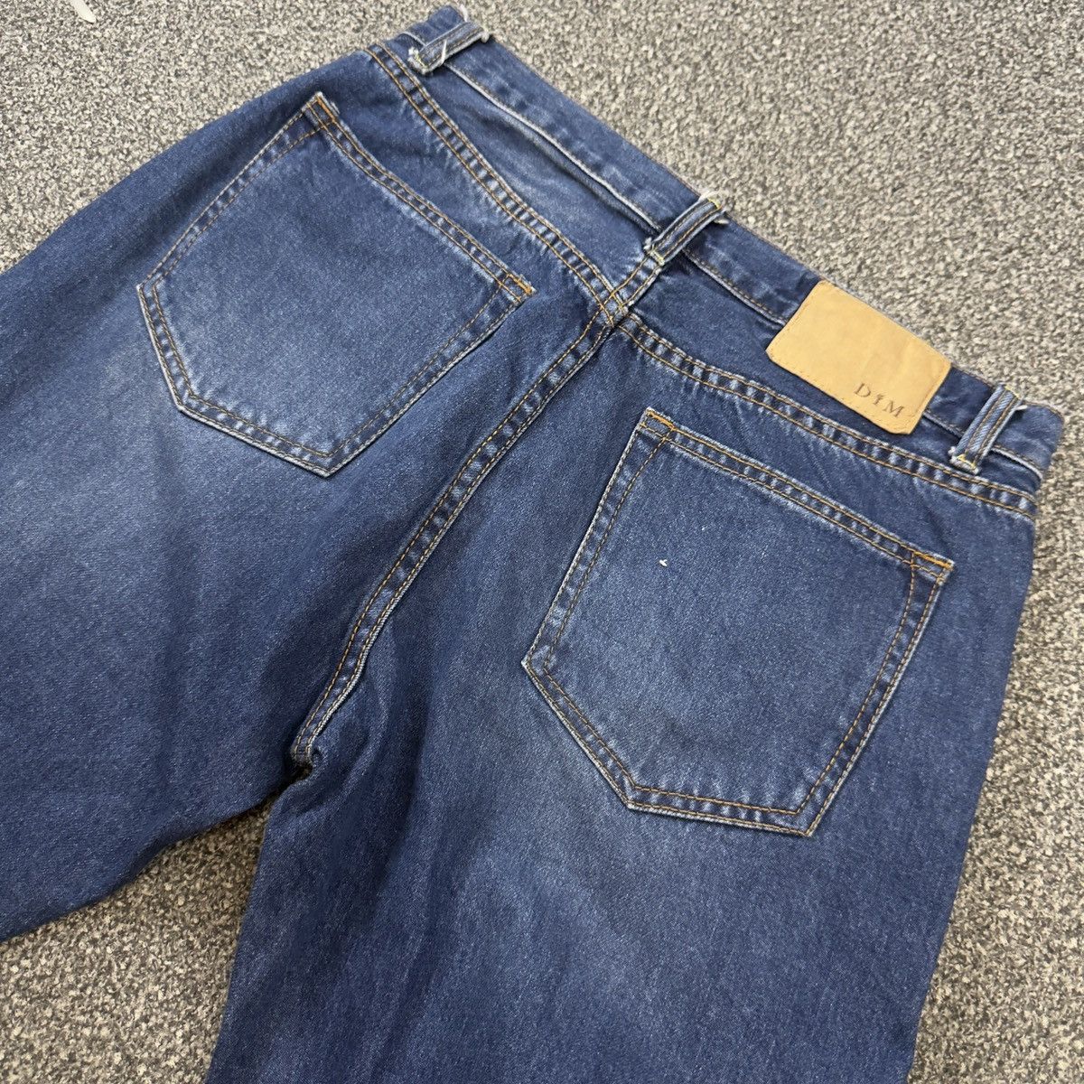 Studio D'Artisan Vintage 80s Japanese Raw Denim Indigo Master Selvage Size US 30 / EU 46 - 5 Thumbnail