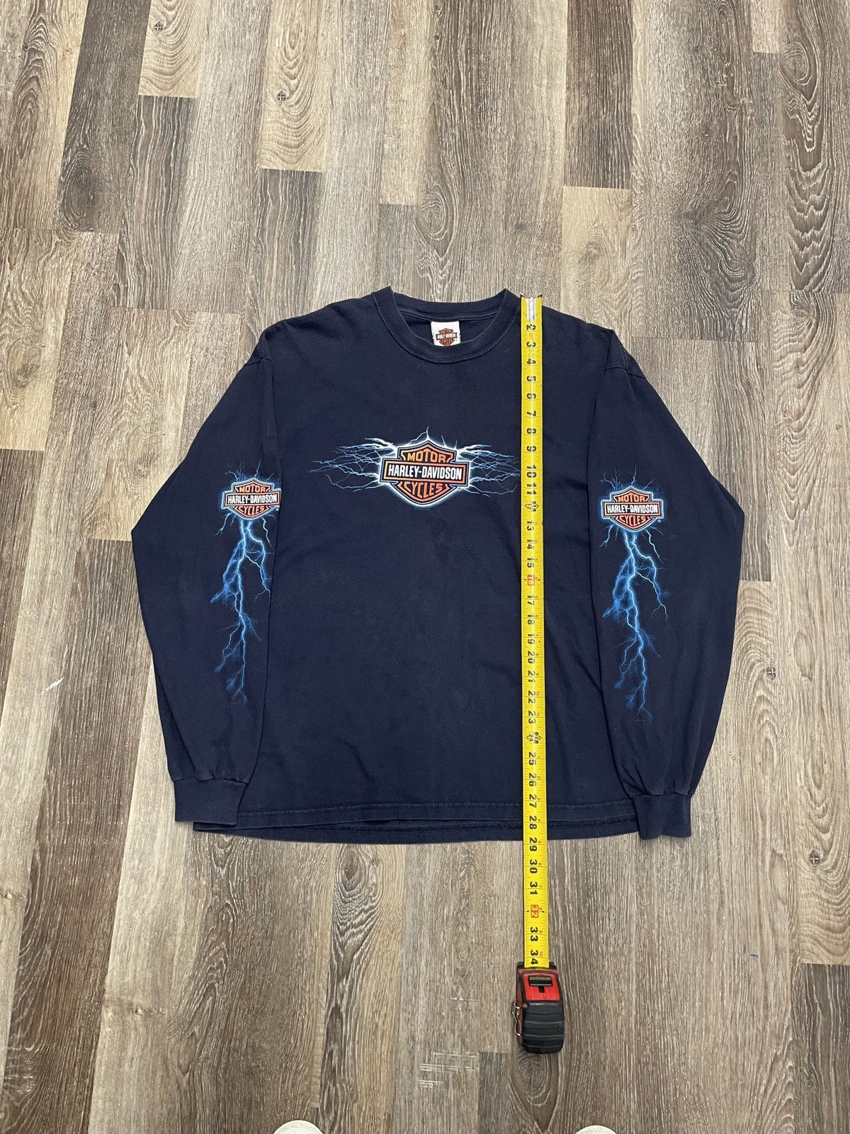 Harley Davidson Harley Davidson Lightning Long Sleeve Size US XL / EU 56 / 4 - 10 Thumbnail