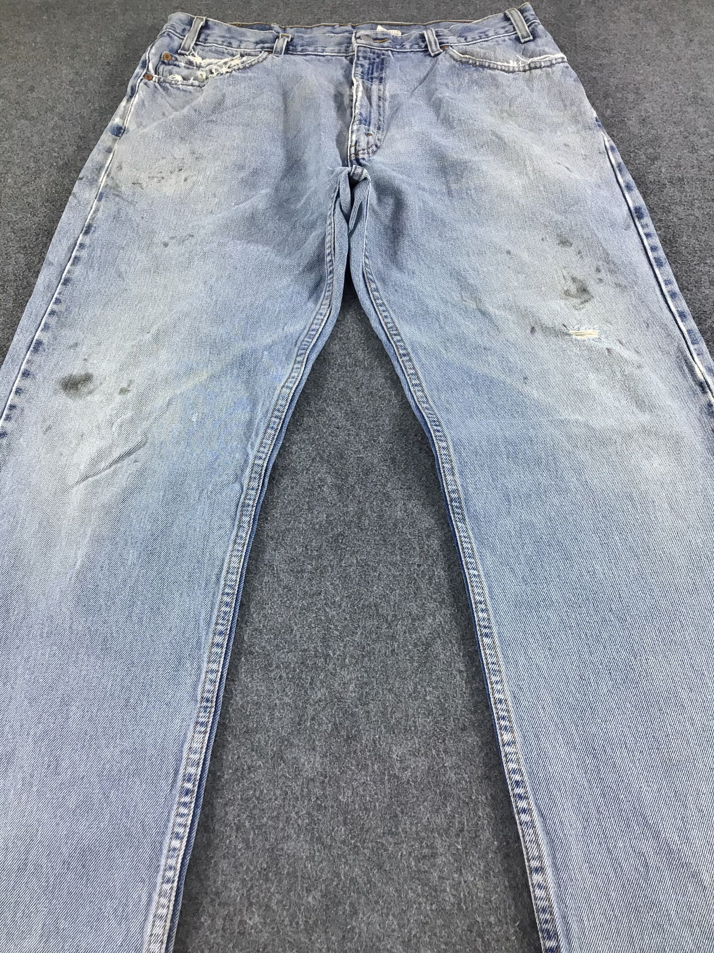Levi's × Vintage Vintage Levis 505 Jeans-JM267 Size US 35 - 2 Thumbnail