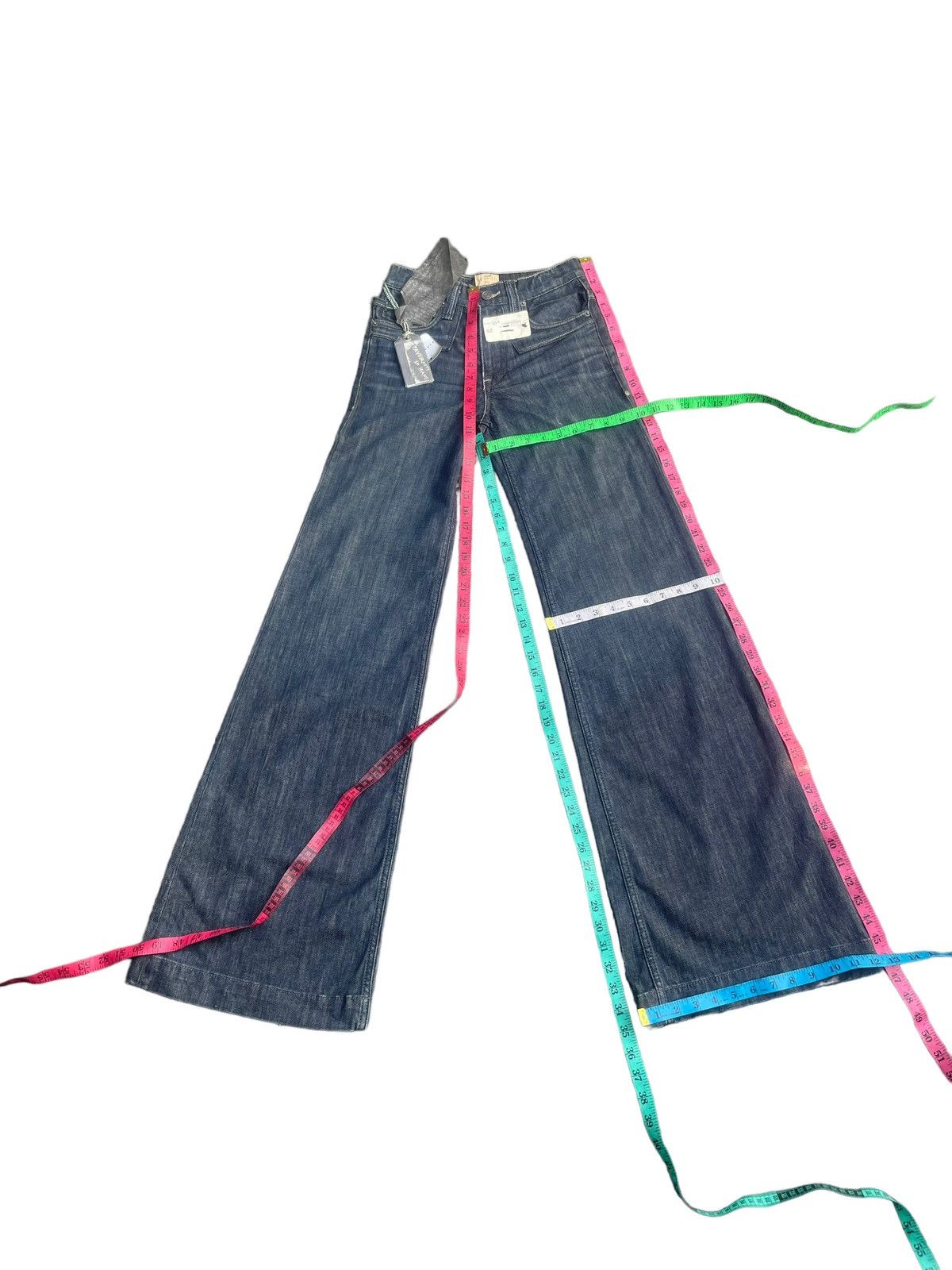 Designer × Jimmy Taverniti Jimmy Taverniti Wide Leg Denim Size 26" / US 2 / IT 38 - 20 Thumbnail