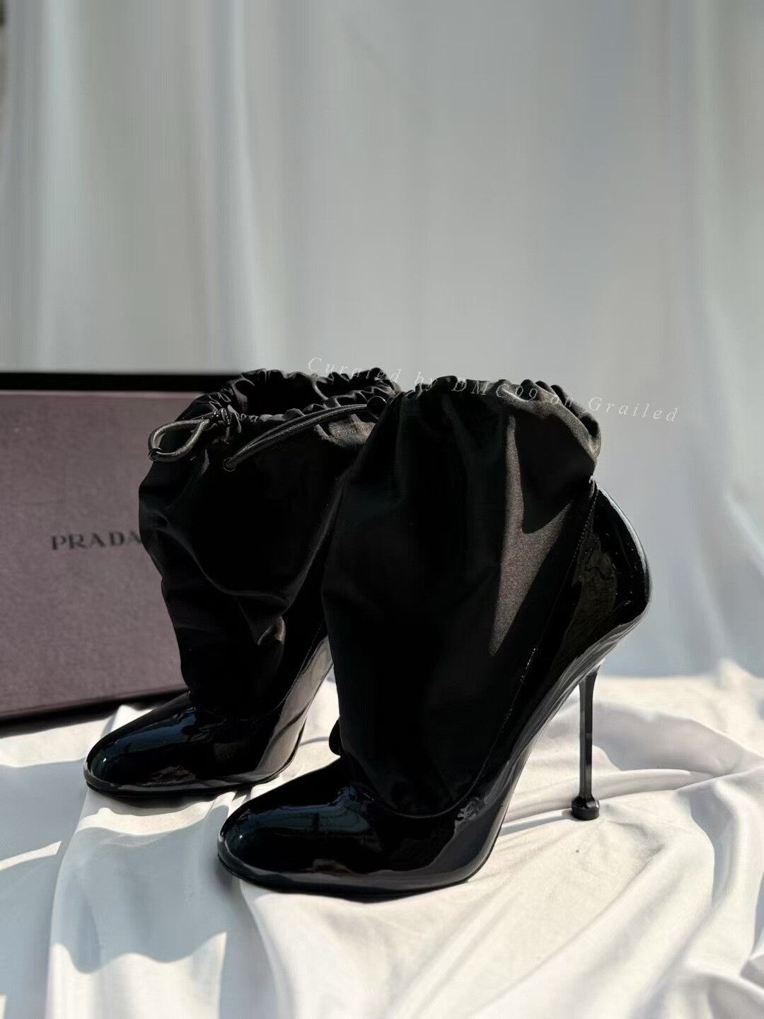 Prada Prada 2018 F/W Runway Nylon High Heels Size US 8.5 / IT 38.5 - 1 Thumbnail