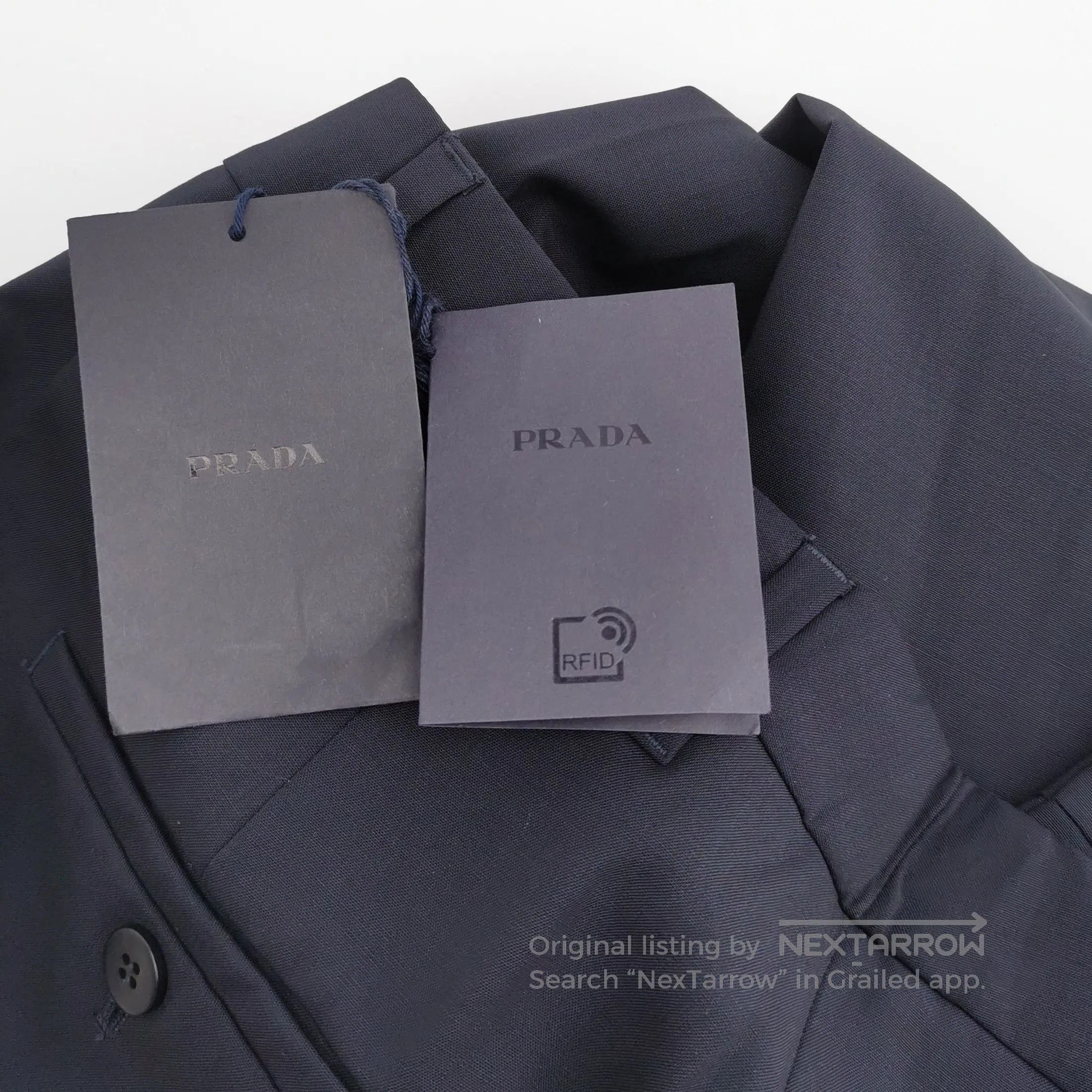 Prada Prada Wool Solid Color Trousers in Size 38 . Size 37" - 4 Thumbnail