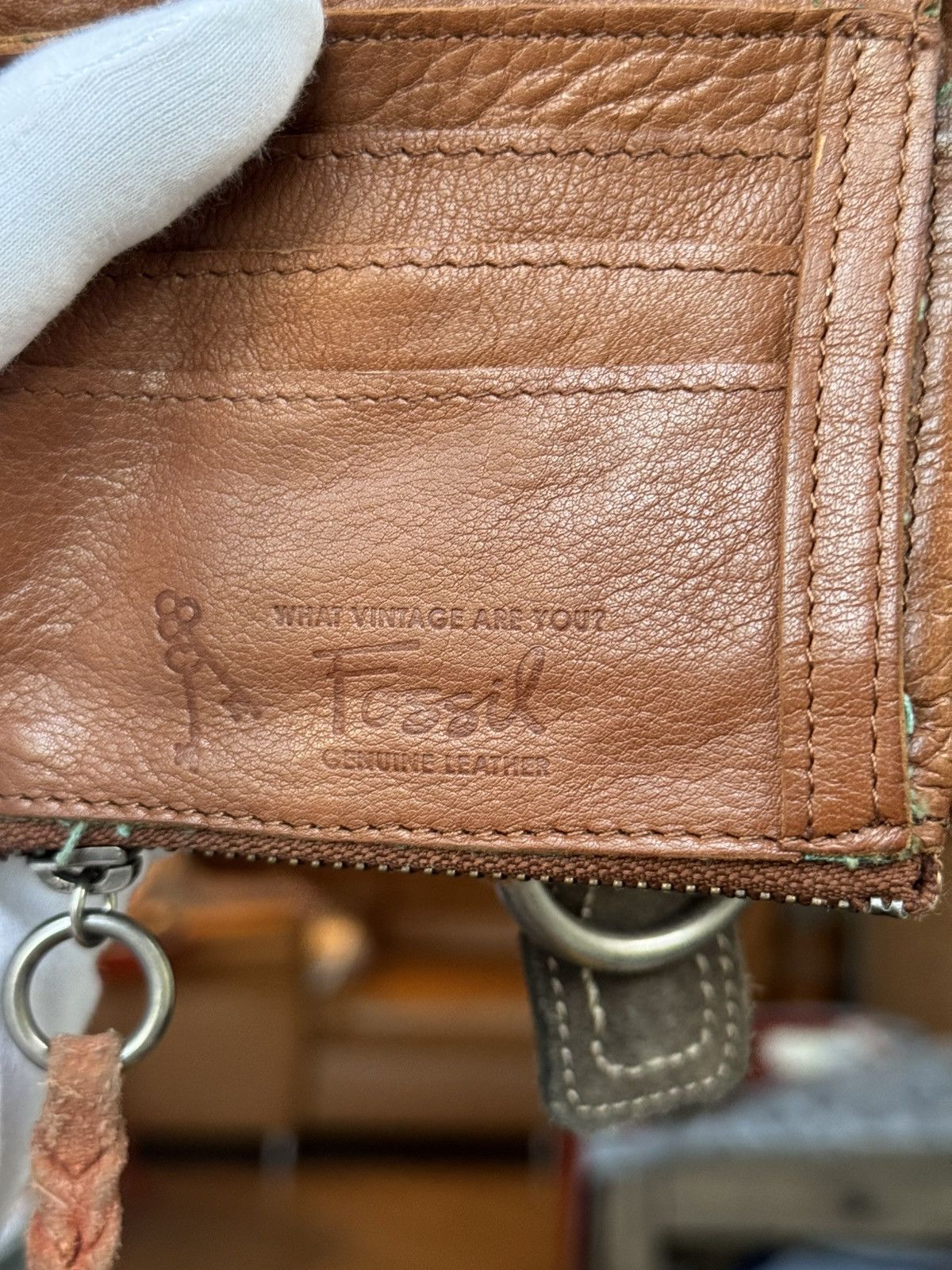 Fossil × Vintage Fossil Wallet Size ONE SIZE - 7 Thumbnail