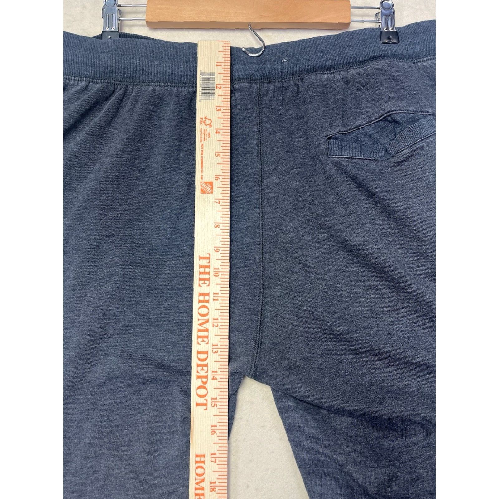 Vintage Hollywood Sweatpants Black XL Jogger Pants Women Elastic Stretch Activewear Size 40" / US 18 - 4 Thumbnail