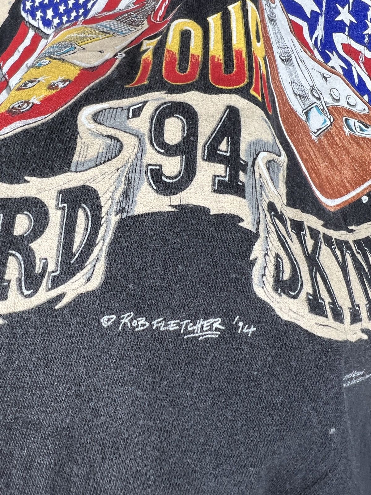 Band Tees Vintage 1994 Lynyrd Skynyrd Endangered Species tee Size US L / EU 52-54 / 3 - 13 Thumbnail