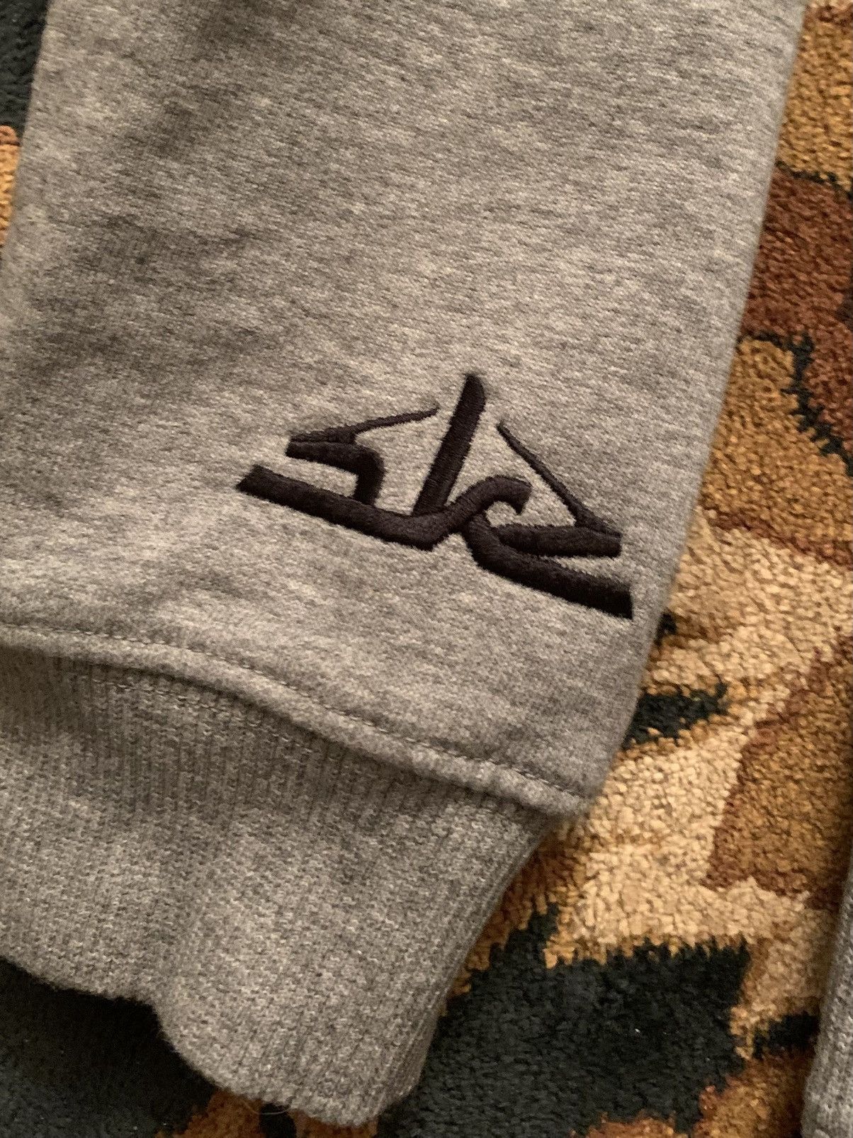 Puma Vintage Y2K Puma X Sankuanz Rubberized Logo Grey LS Hoodie Size US S / EU 44-46 / 1 - 4 Thumbnail