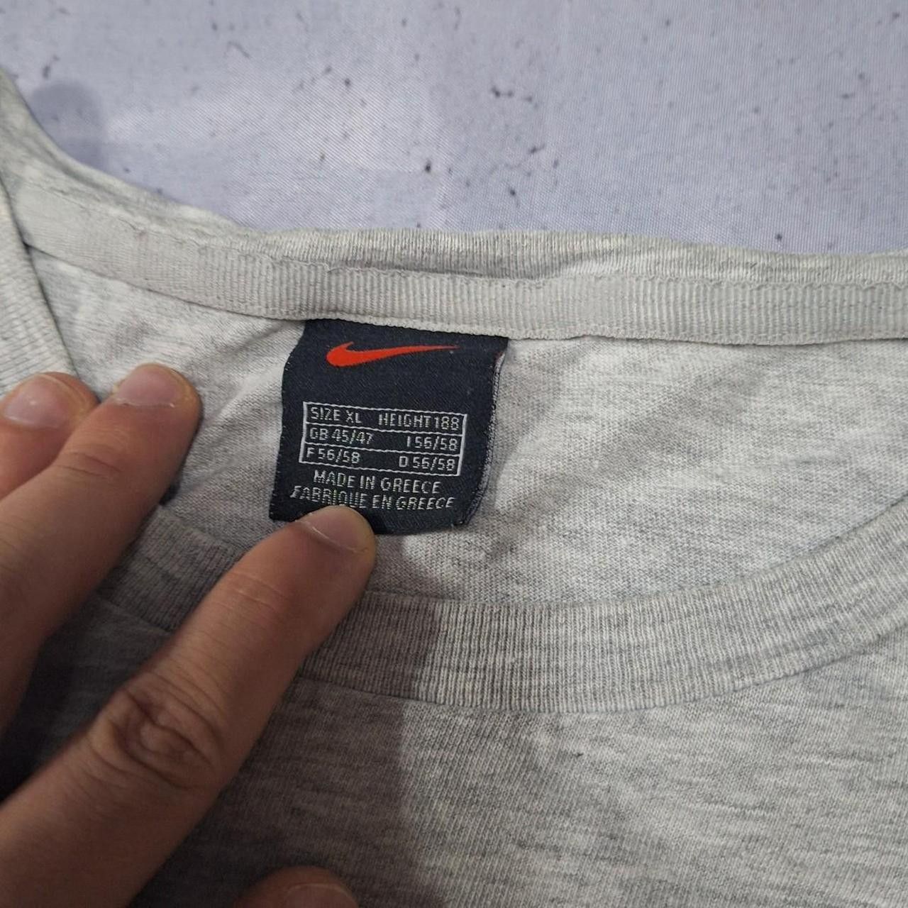 Nike Grey Nike vintage t-shirt Size US XL / EU 56 / 4 - 3 Thumbnail