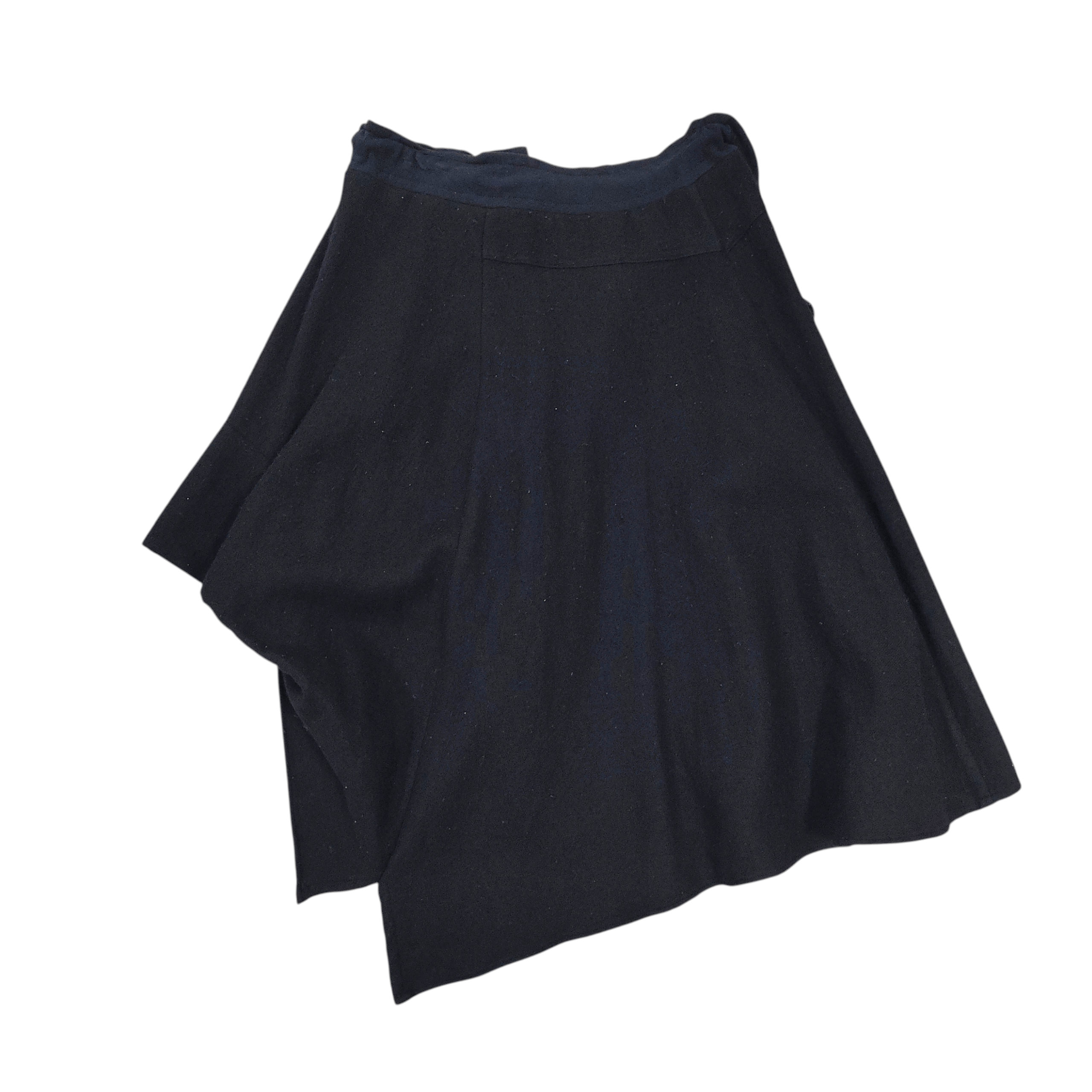 Yohji Yamamoto Yohji Yamamoto Y's Asymmetric Laine Wool Skirts Size 30" / US 8 / IT 44 - 4 Thumbnail