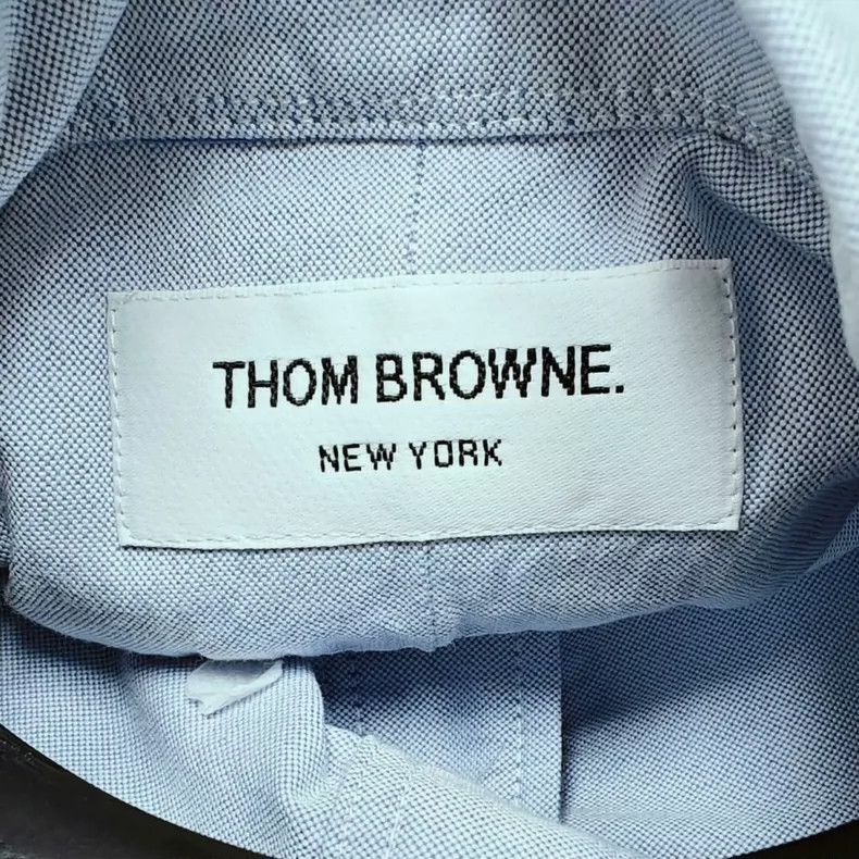 Thom Browne Thom Browne Light blue Oxford shirt Size US M / EU 48-50 / 2 - 3 Thumbnail