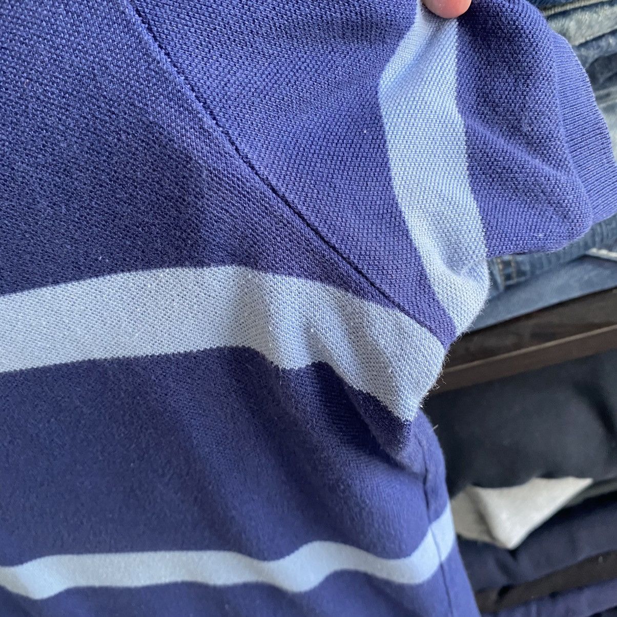 Polo Ralph Lauren Vintage Polo Ralph Lauren Small logo y2k multicoloured polo Size US L / EU 52-54 / 3 - 6 Thumbnail