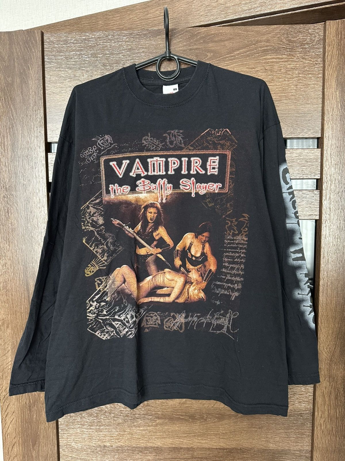 Vintage Vampire The Buffy Slayer From Hell Vintage Movie T-Shirt Size US L / EU 52-54 / 3 - 2 Thumbnail