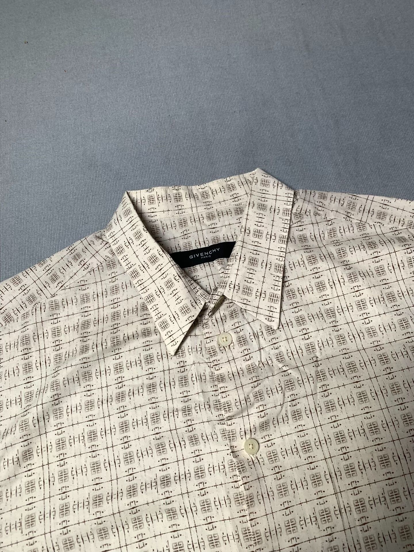 Givenchy Givenchy All-over Print Short-sleeve Shirt Size US XL / EU 56 / 4 - 1 Thumbnail
