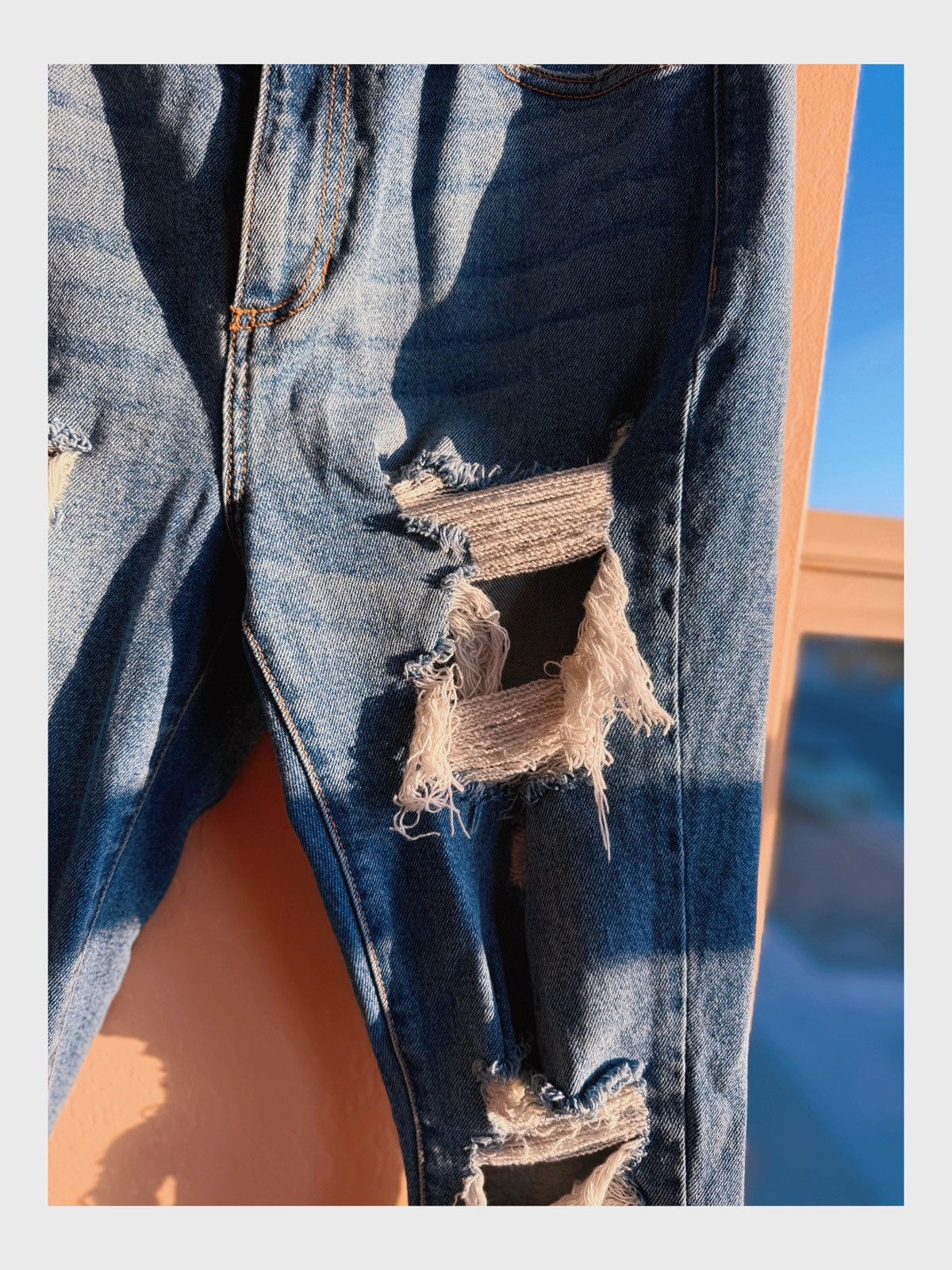 Other CELLO Ripped Distressed Jeans – Size 7 Size 30" / US 8 / IT 44 - 4 Thumbnail