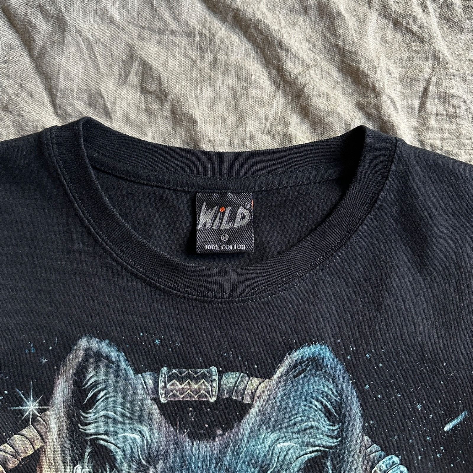 Vintage Vintage Wolf Dreamcatcher Graphic T-Shirt 9404AC Size US M / EU 48-50 / 2 - 3 Thumbnail